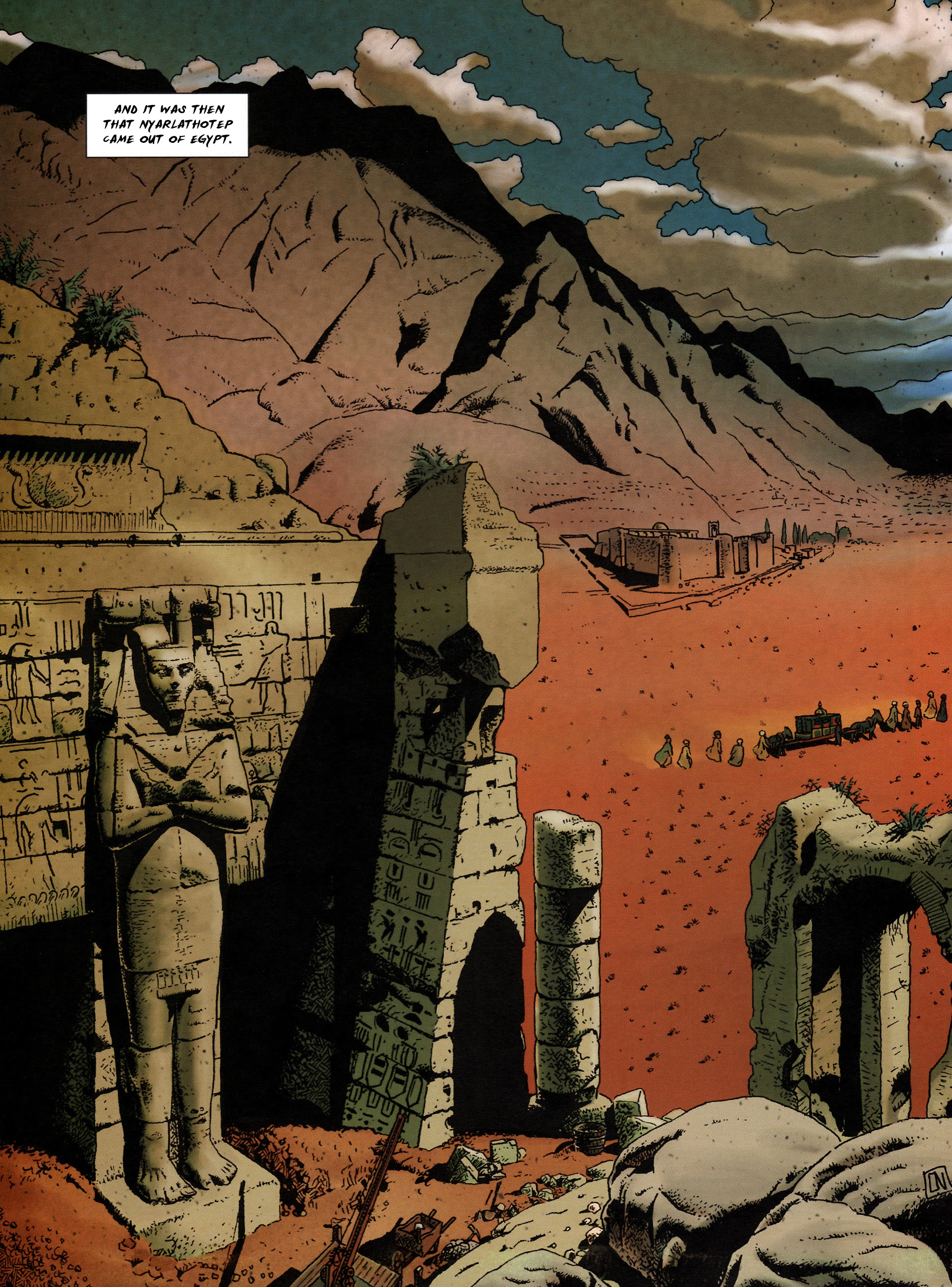Read online Nyarlathotep comic -  Issue # Full - 11