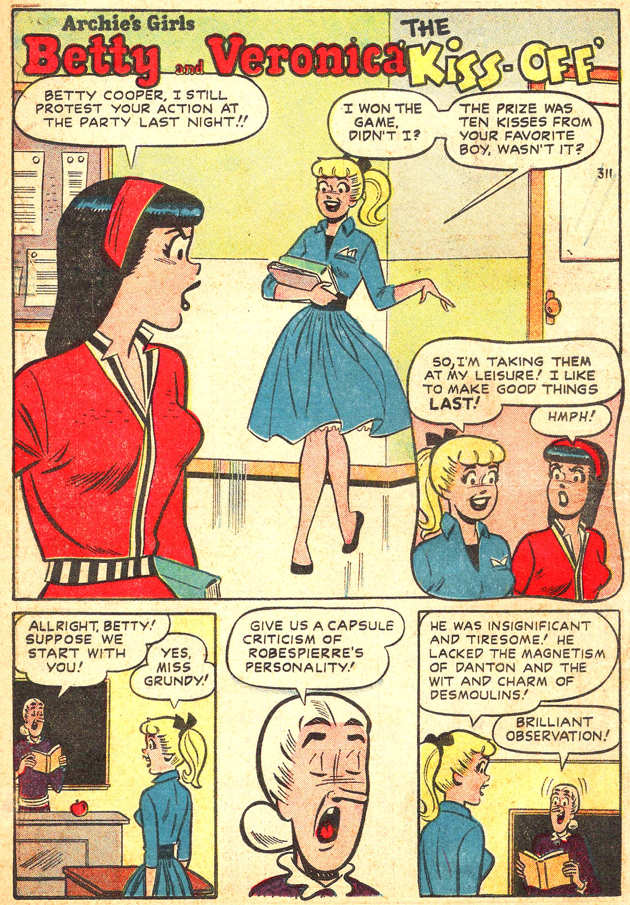 Read online Archie's Girls Betty and Veronica comic -  Issue # _Annual 8 - 10