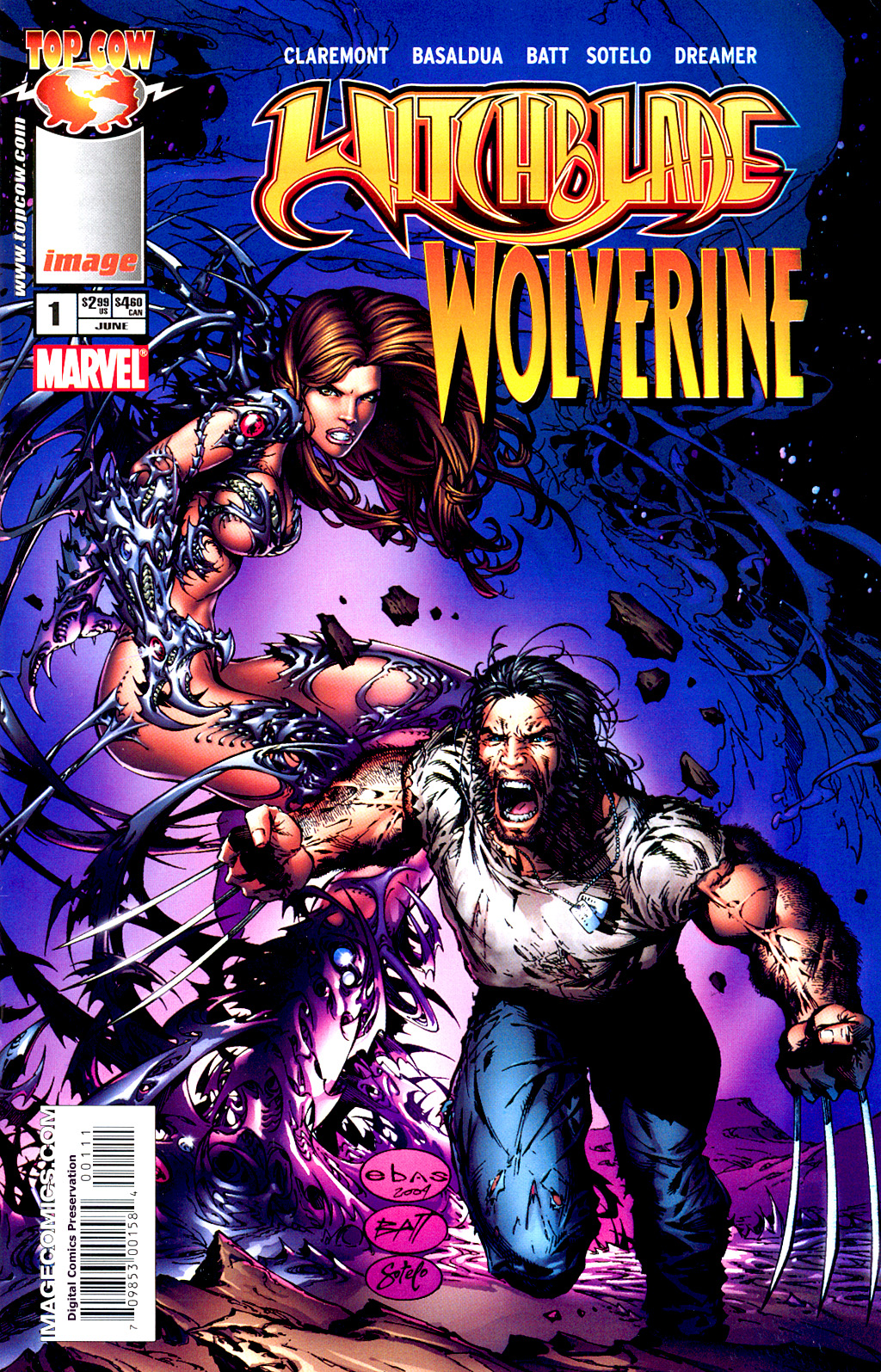 Read online Witchblade/Wolverine comic -  Issue # Full - 1