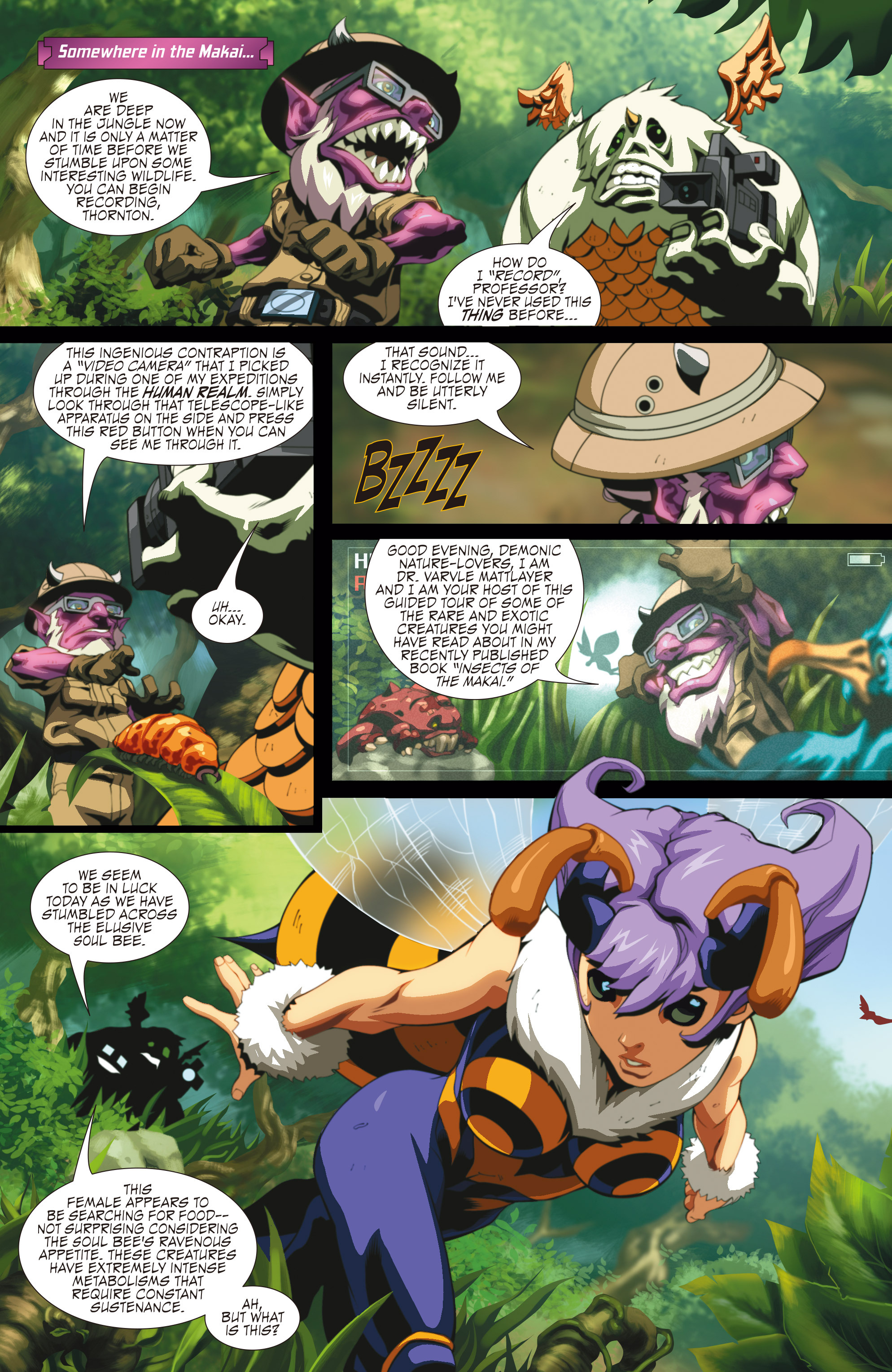 Read online Darkstalkers: The Night Warriors comic -  Issue #1 - 21