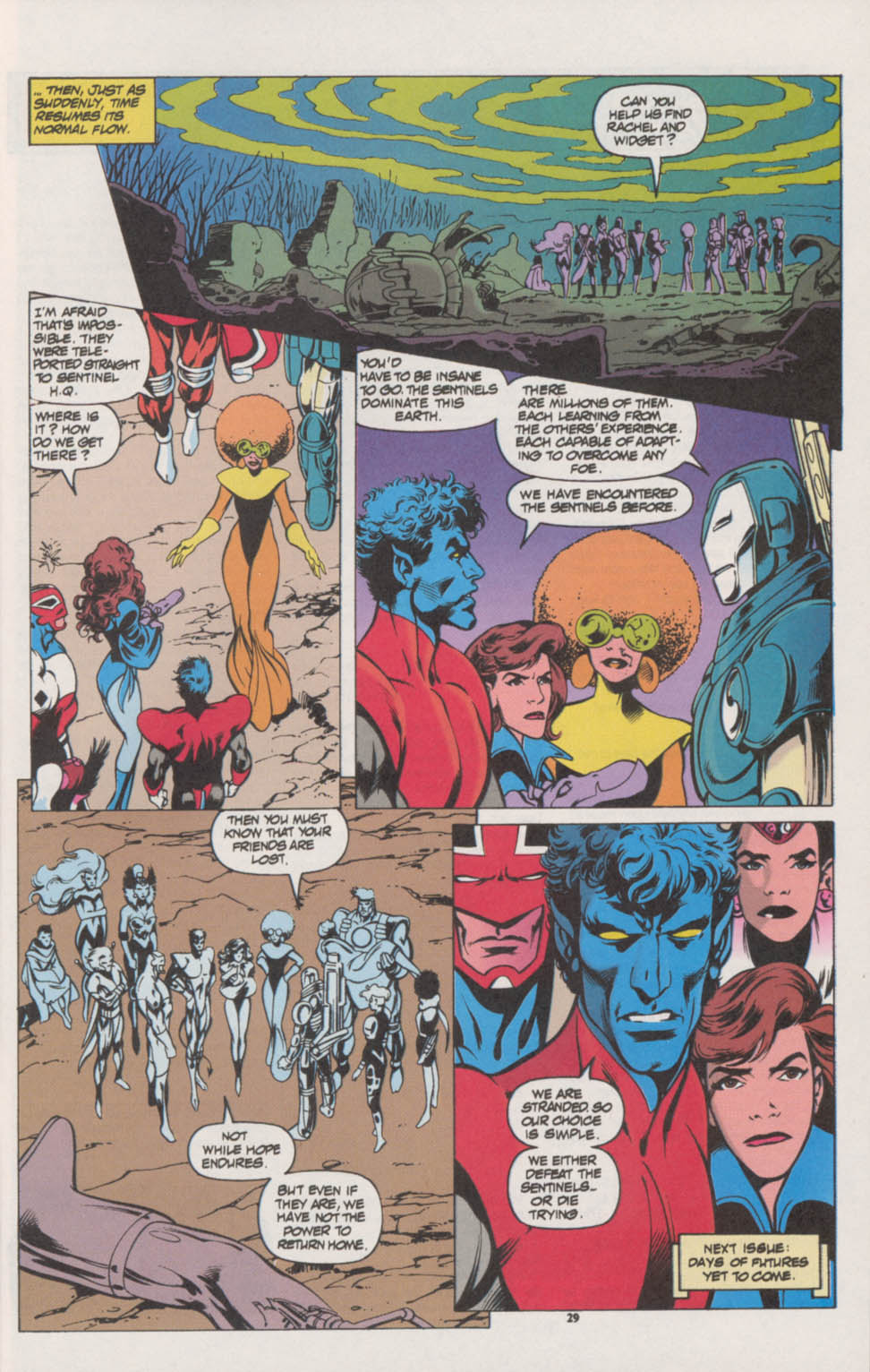 Read online Excalibur (1988) comic -  Issue #66 - 23