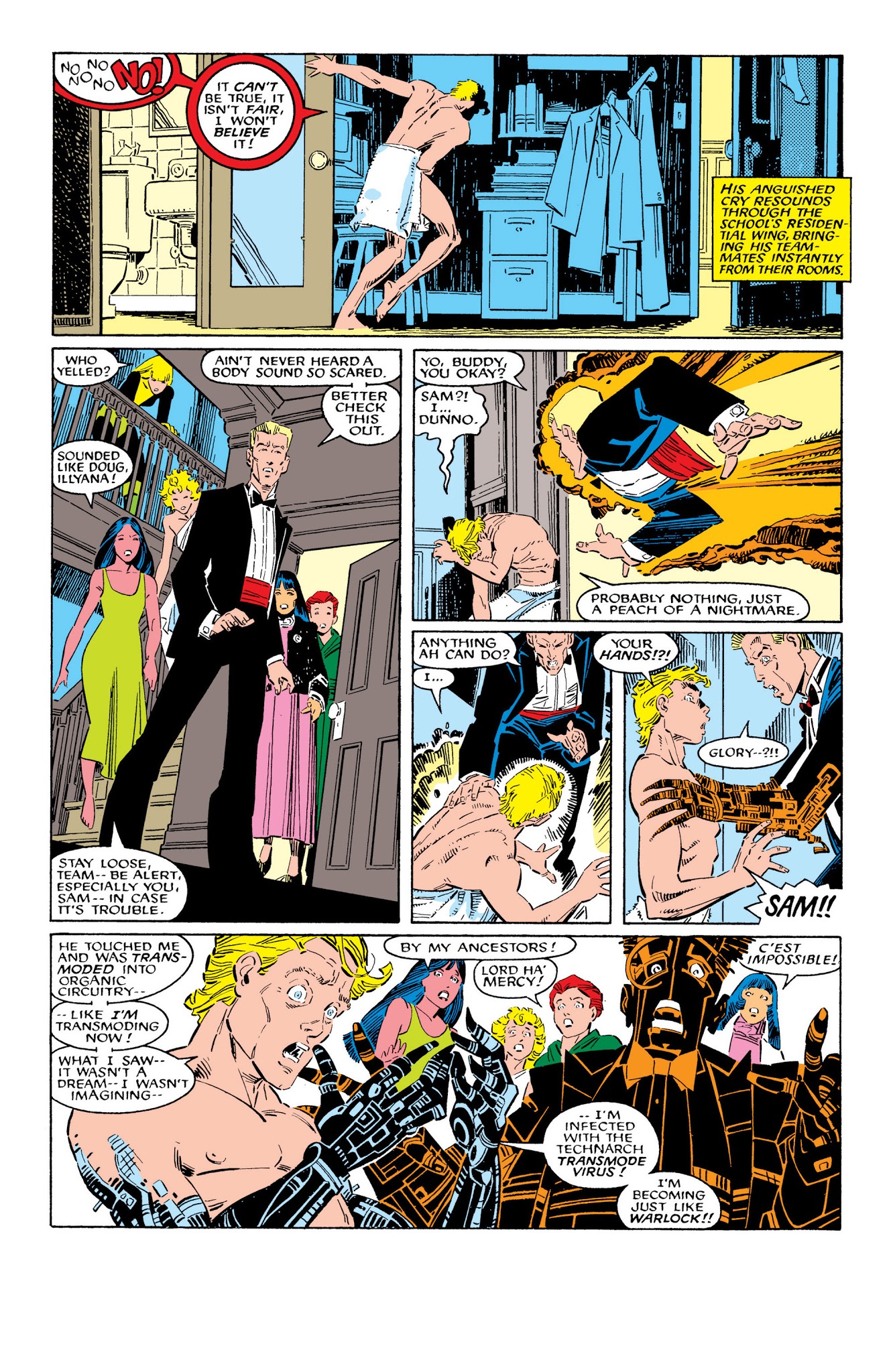 Read online New Mutants Classic comic -  Issue # TPB 7 - 181