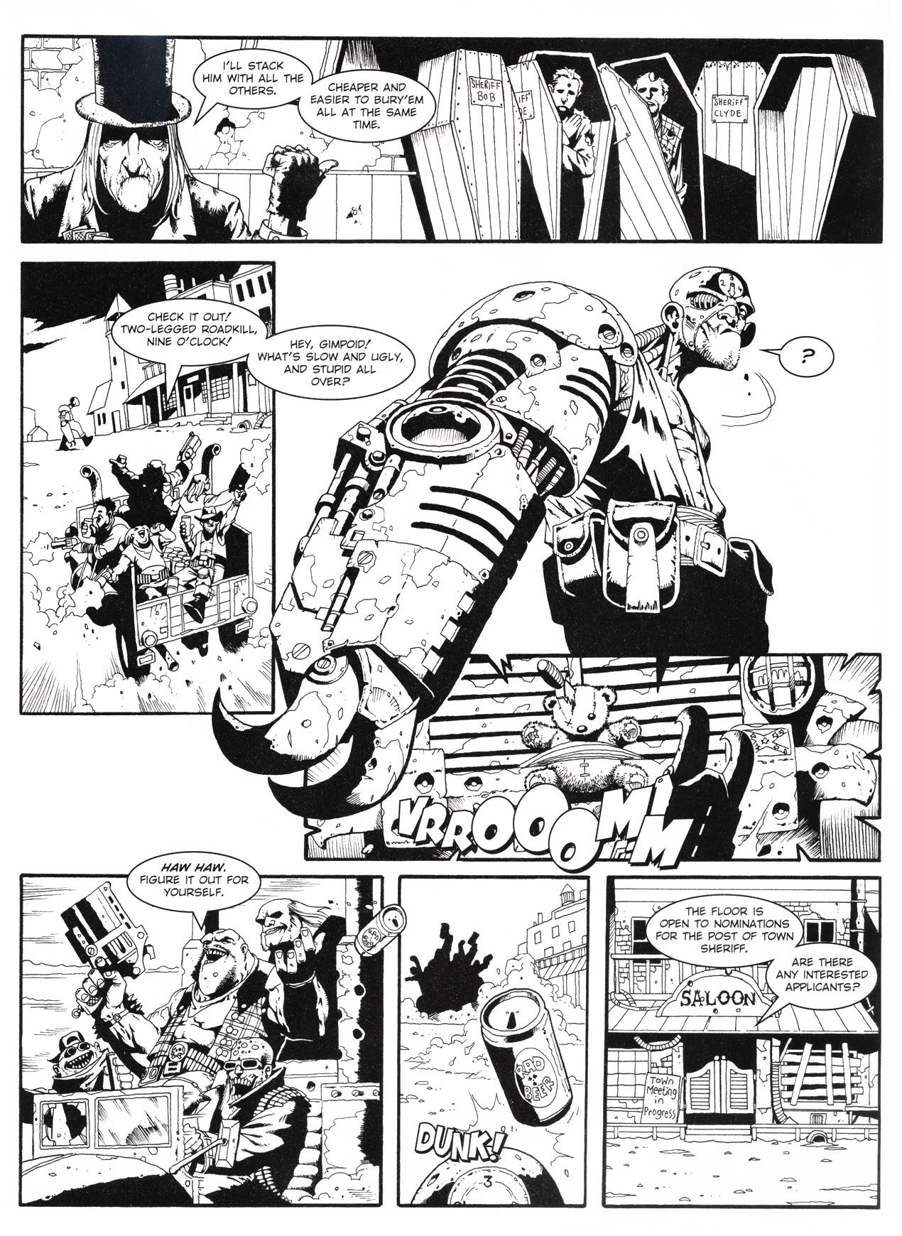 Read online Judge Dredd Megazine (vol. 3) comic -  Issue #75 - 16