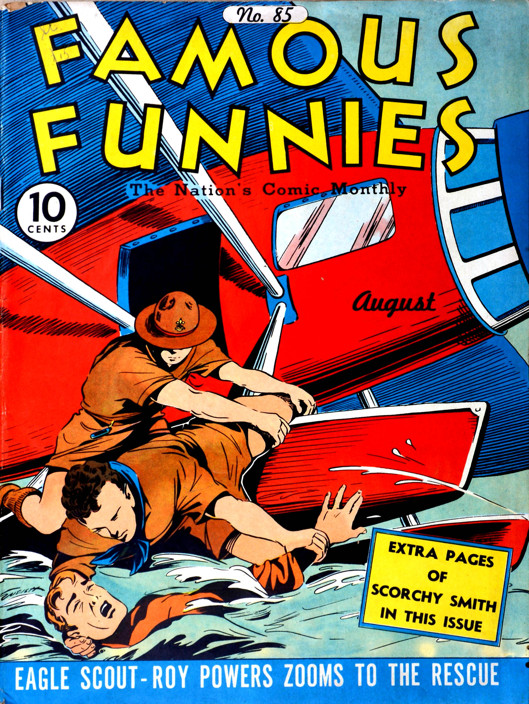 Read online Famous Funnies comic -  Issue #85 - 1