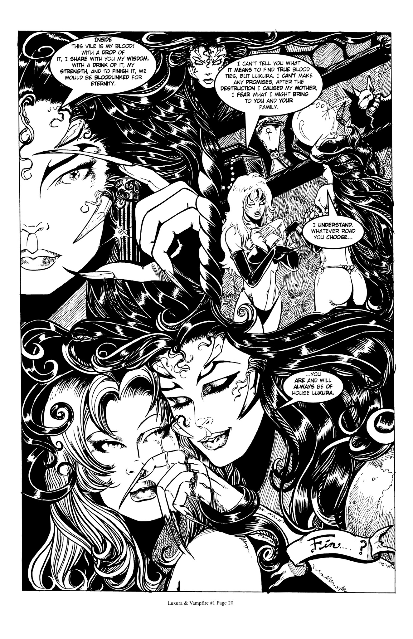 Read online Luxura & Vampfire comic -  Issue # Full - 22