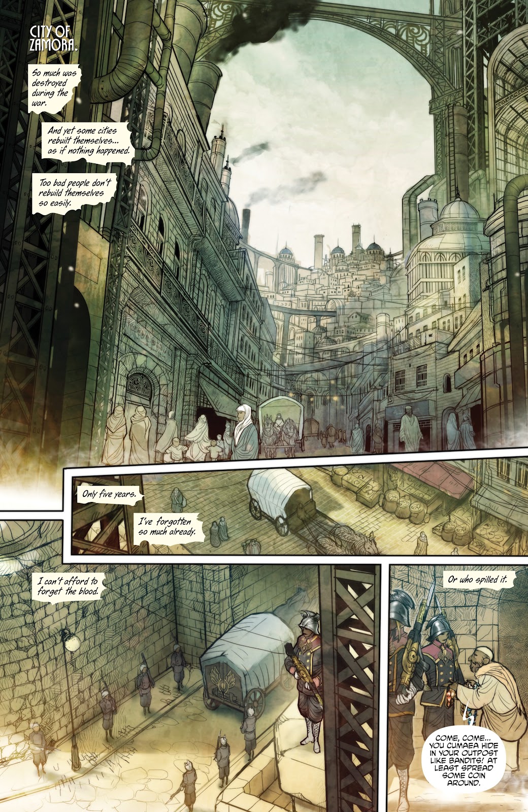 Monstress issue 1 - Page 6