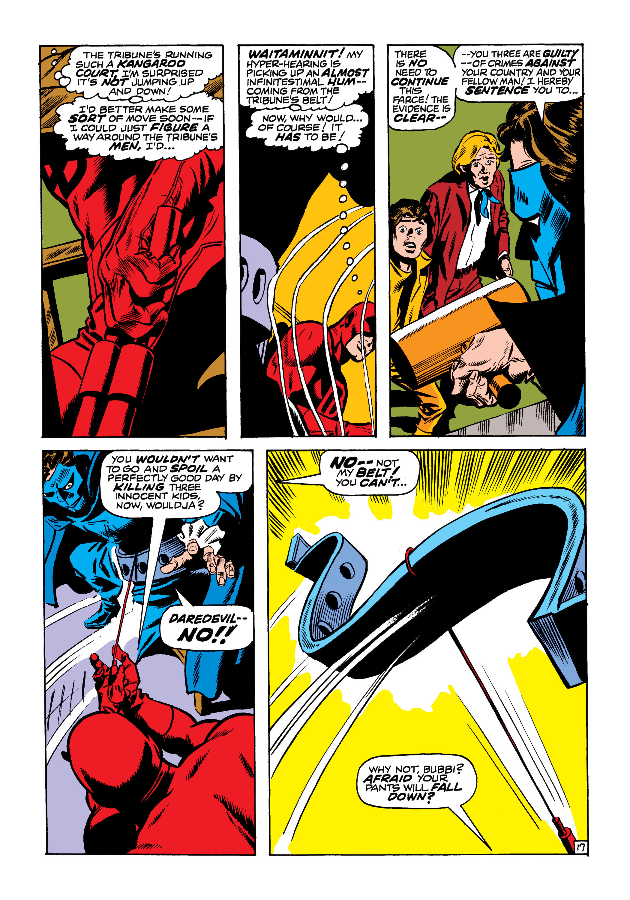 Read online Marvel Masterworks: Daredevil comic -  Issue # TPB 7 (Part 2) - 63