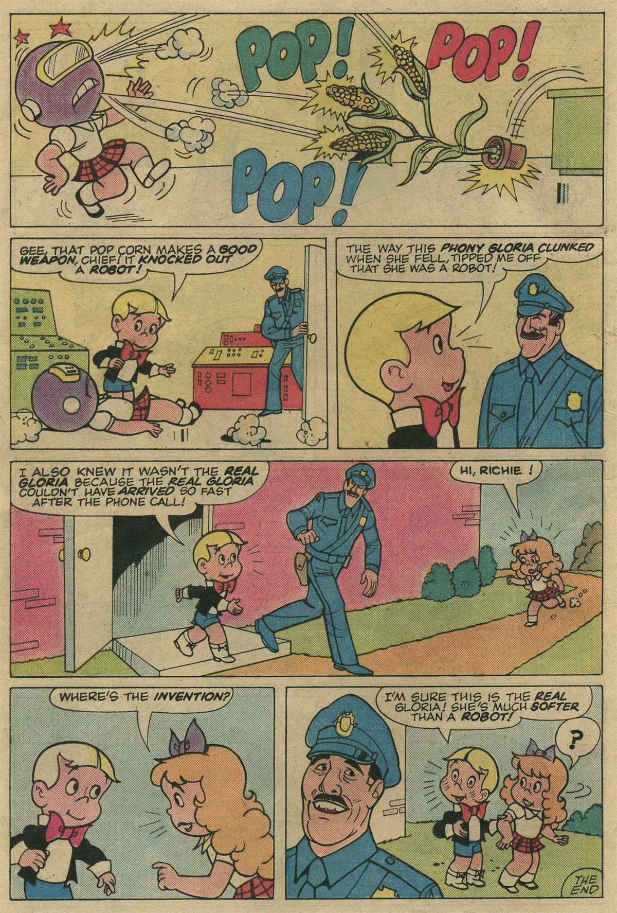 Read online Richie Rich & His Girl Friends comic -  Issue #16 - 16