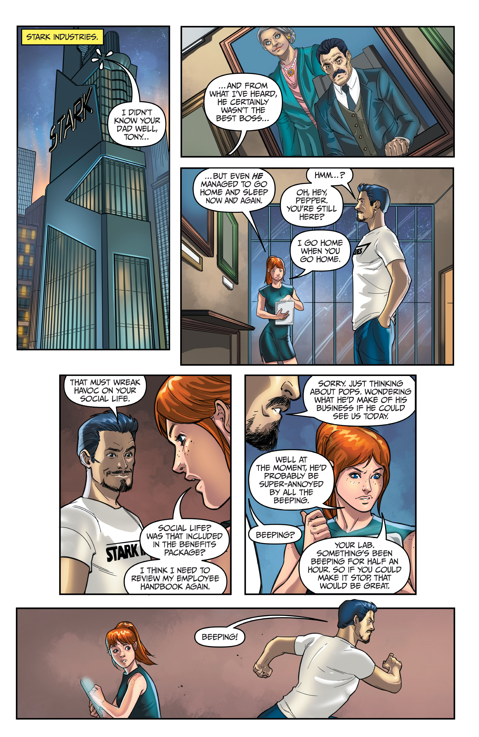 Read online Marvel Action: Avengers comic -  Issue #7 - 9