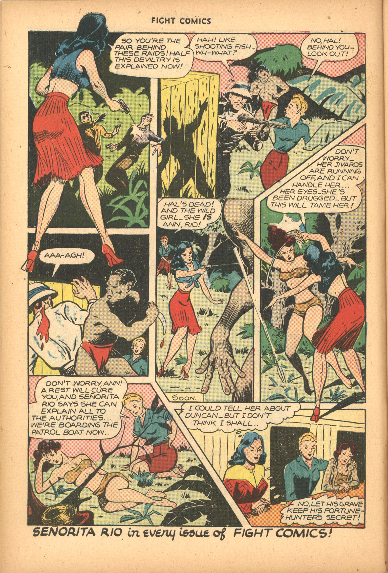 Read online Fight Comics comic -  Issue #48 - 12