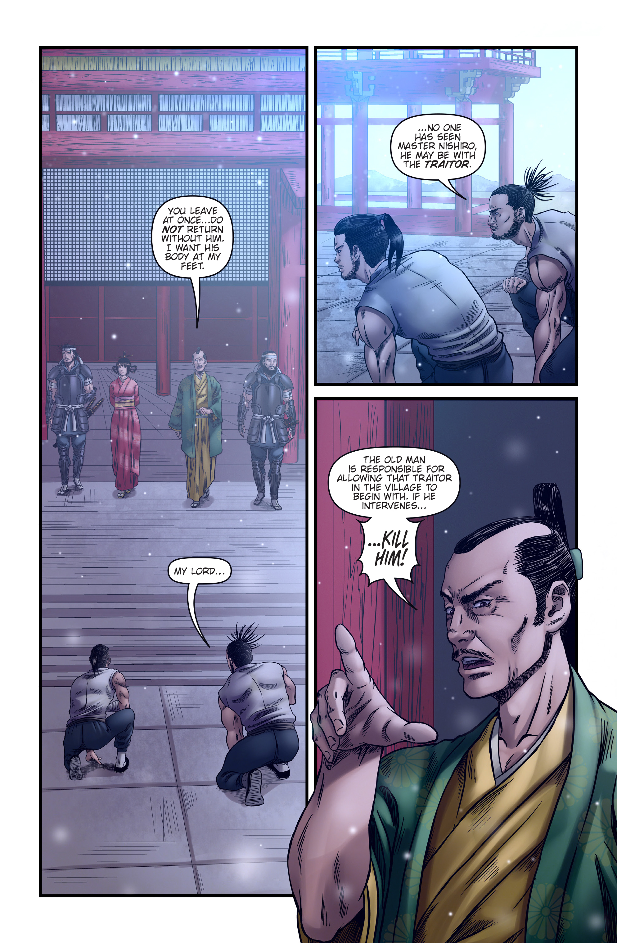 Read online Honor and Curse comic -  Issue #5 - 5