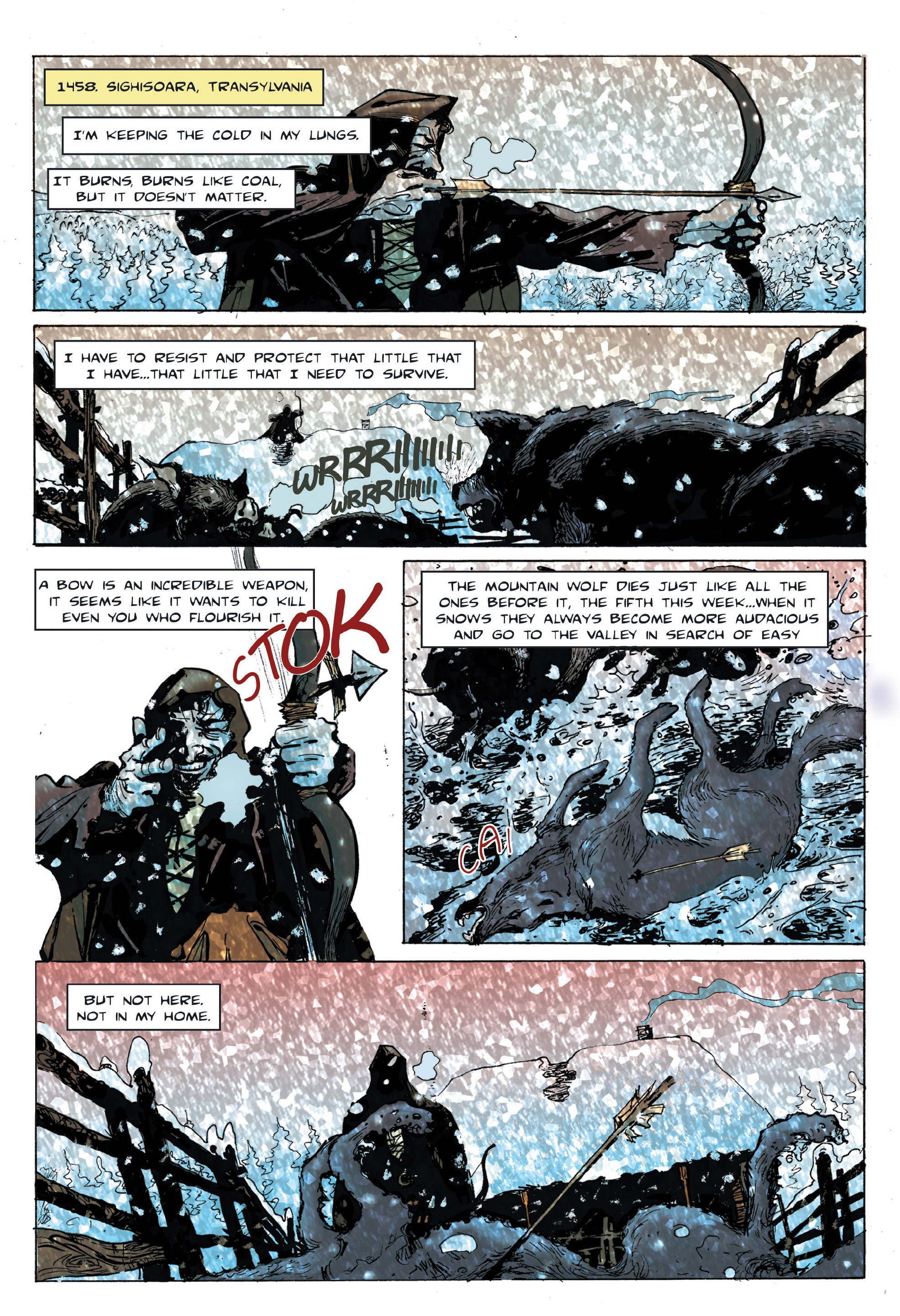 Read online Voivod: The True Story of Vlad the Impaler comic -  Issue # TPB - 12