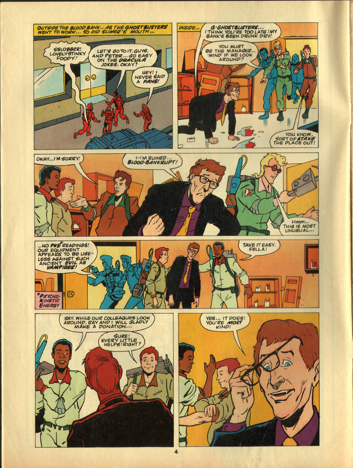 Read online The Real Ghostbusters comic -  Issue #26 - 4