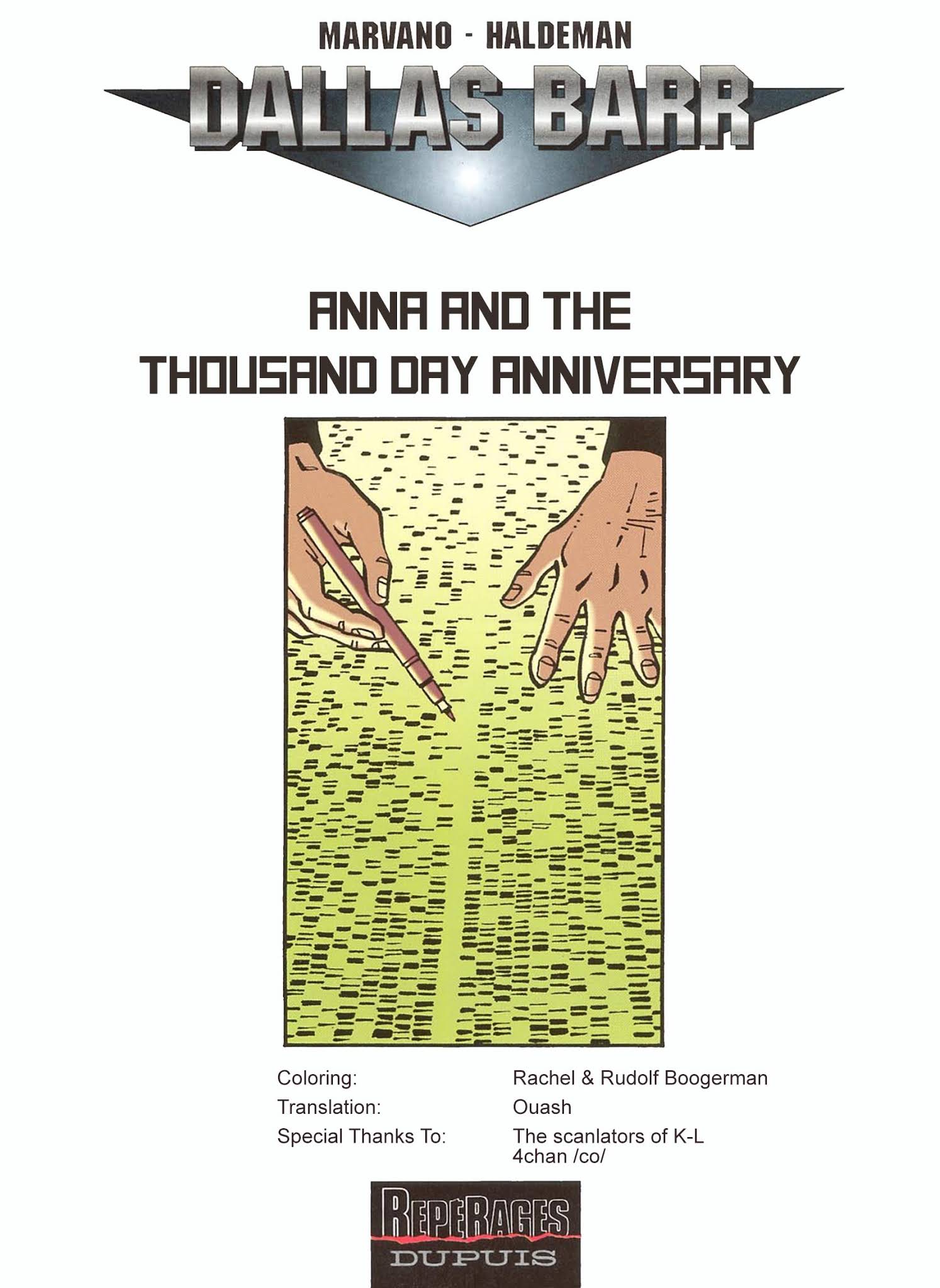 Read online Dallas Barr comic -  Issue #5 - 2