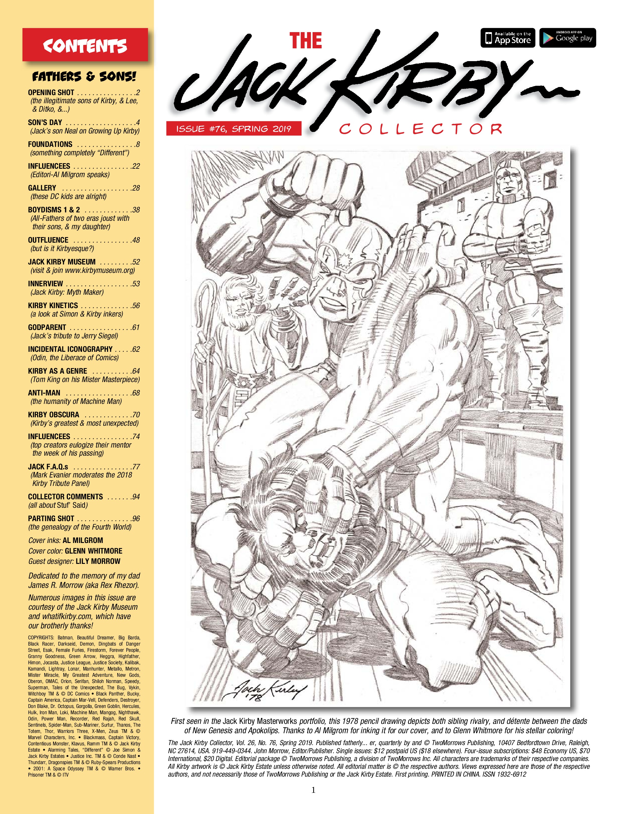 Read online The Jack Kirby Collector comic -  Issue #76 - 25