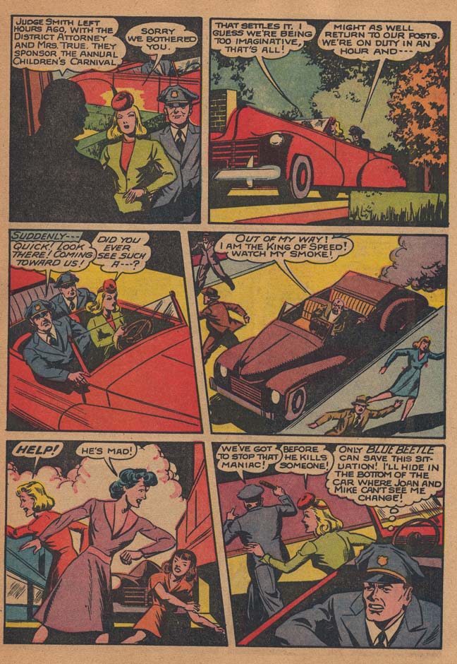 Read online The Blue Beetle comic -  Issue #40 - 5