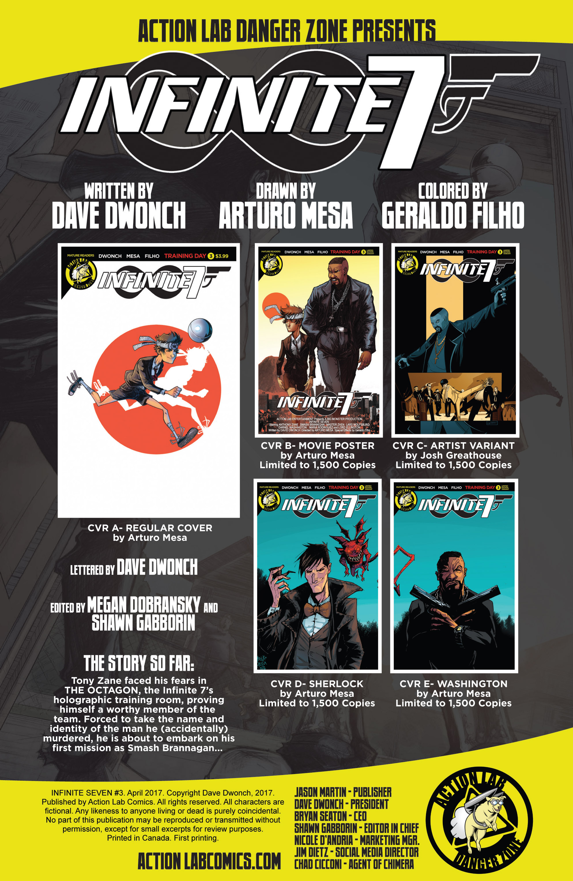 Read online Infinite Seven comic -  Issue #3 - 2