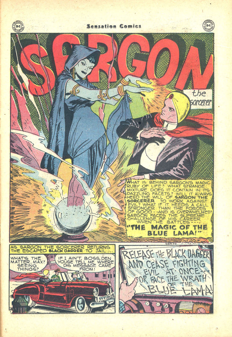 Read online Sensation (Mystery) Comics comic -  Issue #68 - 33