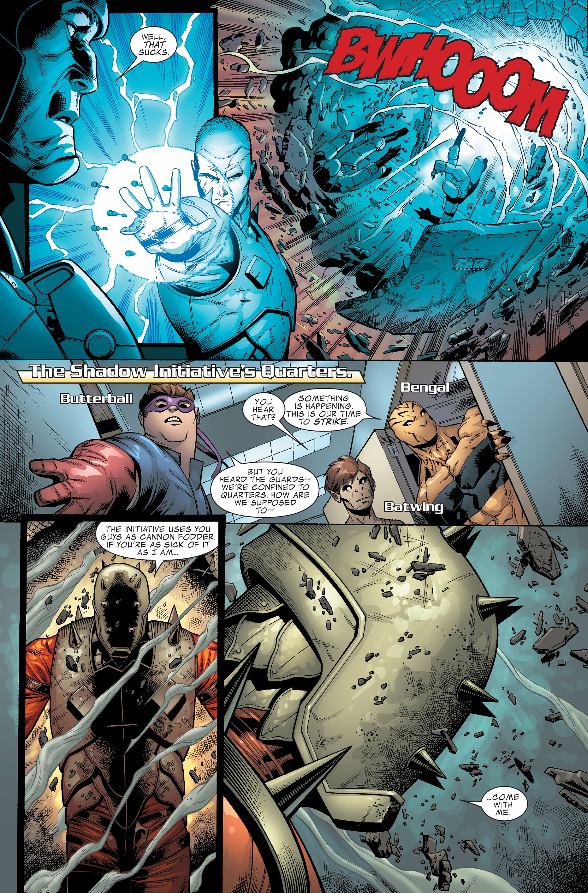 Read online Avengers: The Initiative comic -  Issue #34 - 8