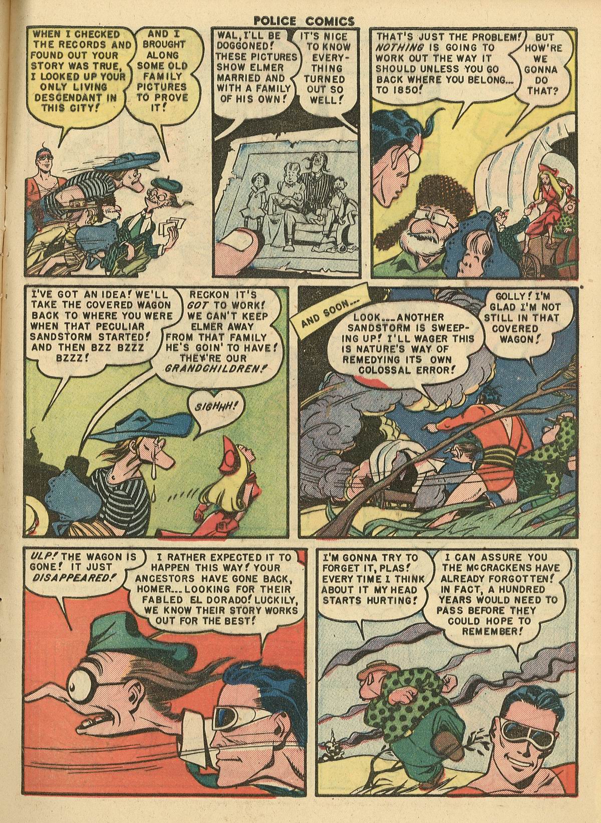 Read online Police Comics comic -  Issue #101 - 13