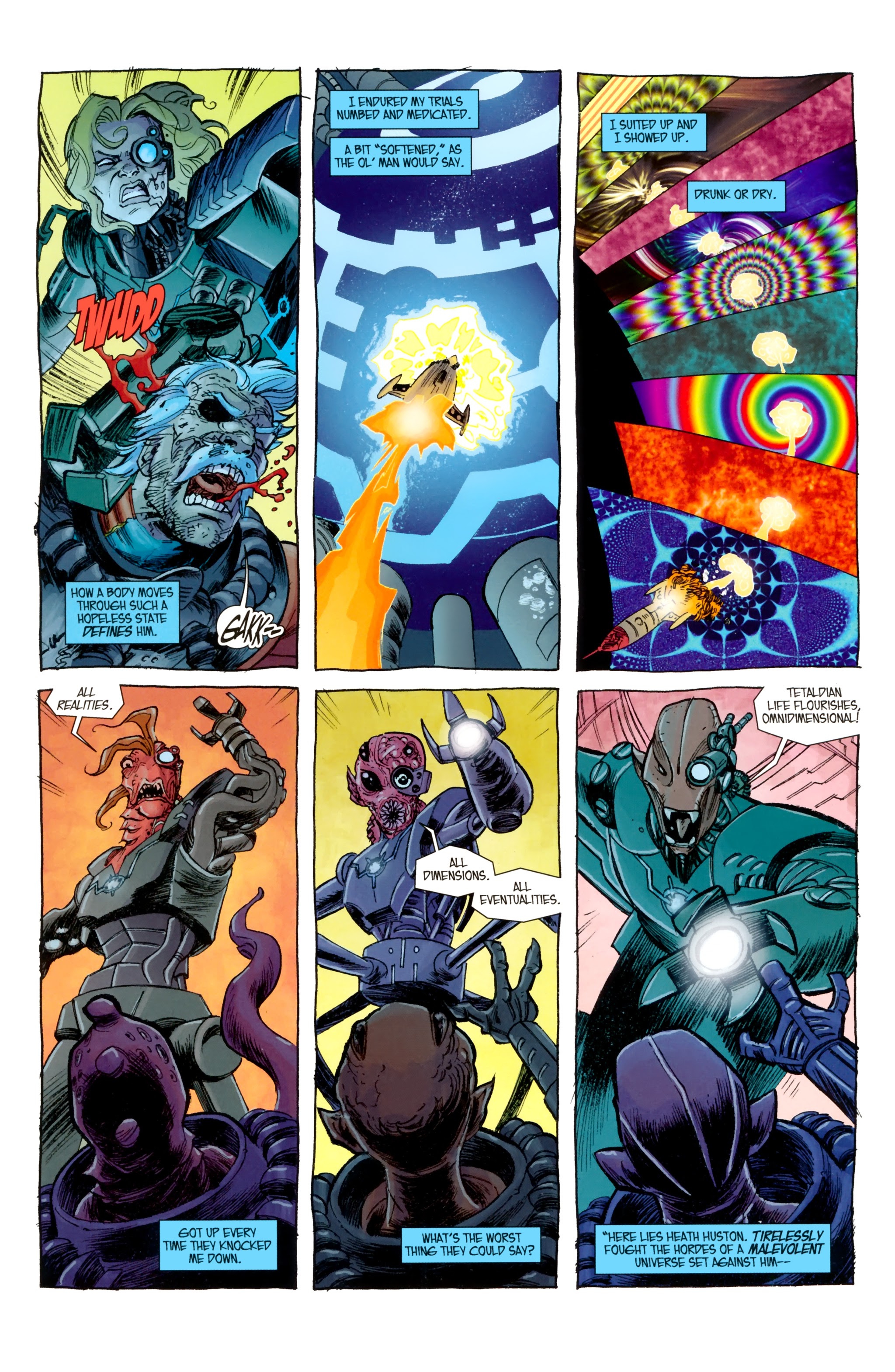 Read online Fear Agent comic -  Issue #32 - 9