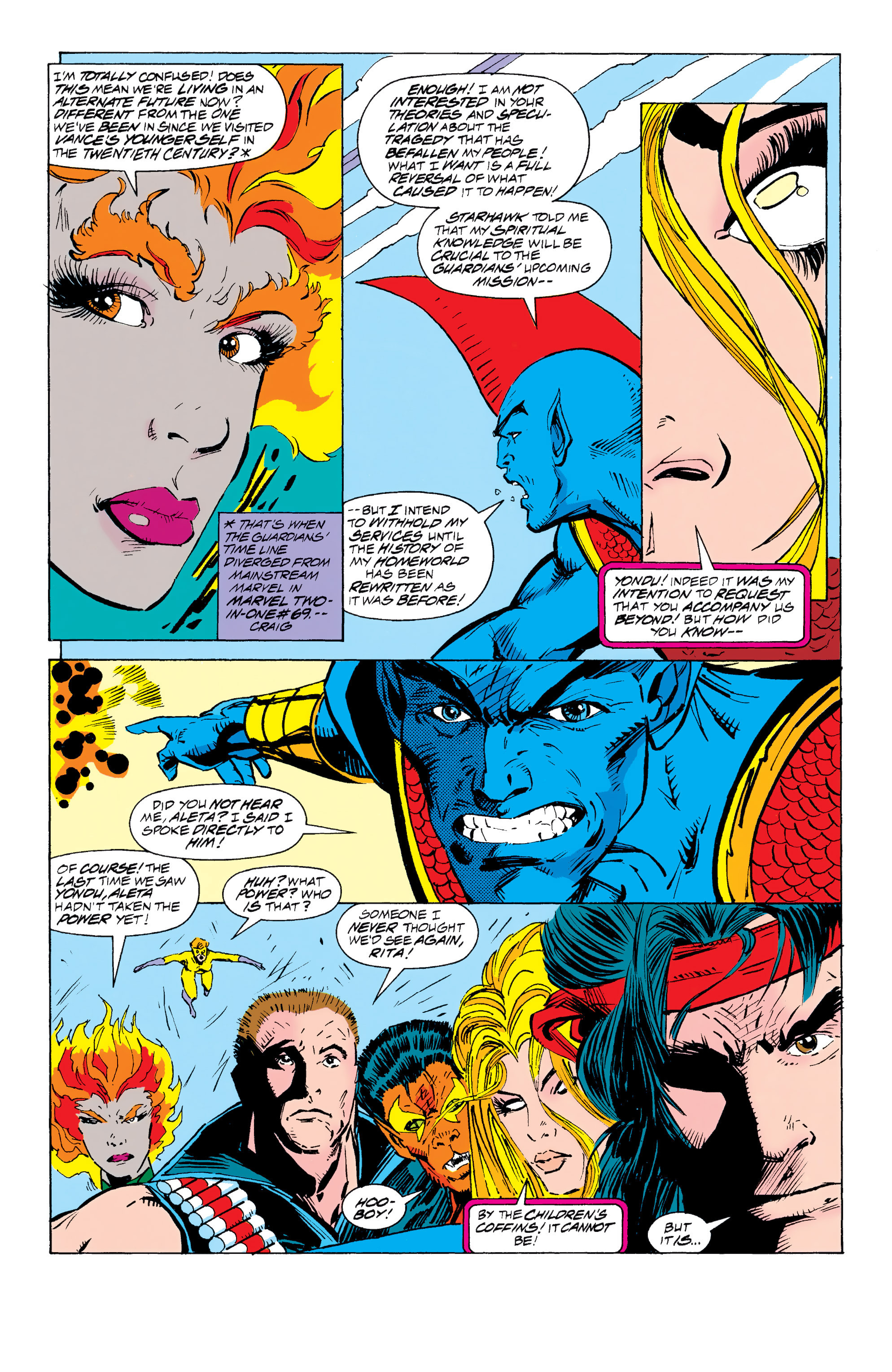 Read online Guardians of the Galaxy (1990) comic -  Issue # _TPB In The Year 3000 2 (Part 2) - 17