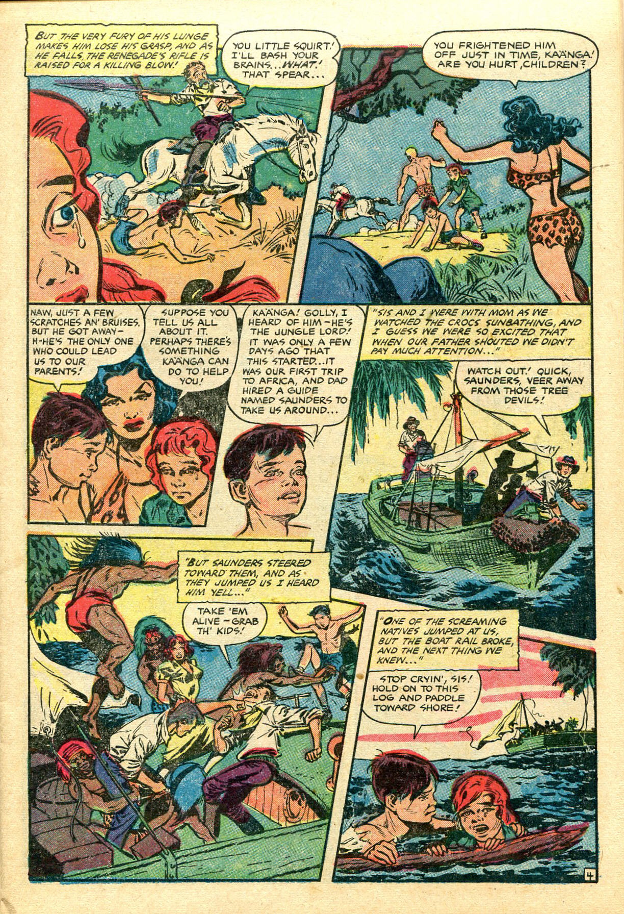 Read online Jungle Comics comic -  Issue #146 - 7