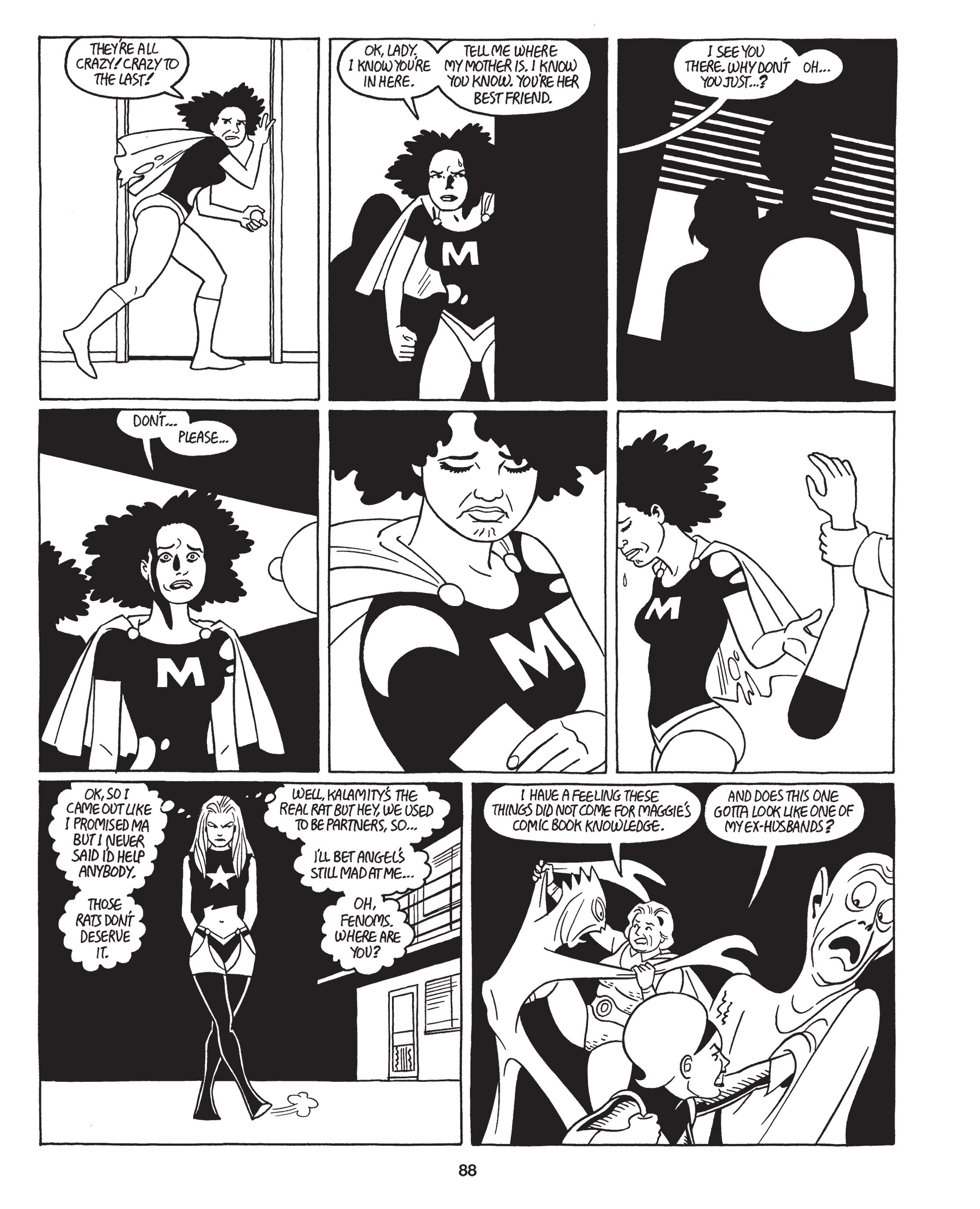 Read online Love and Rockets: New Stories comic -  Issue #2 - 90