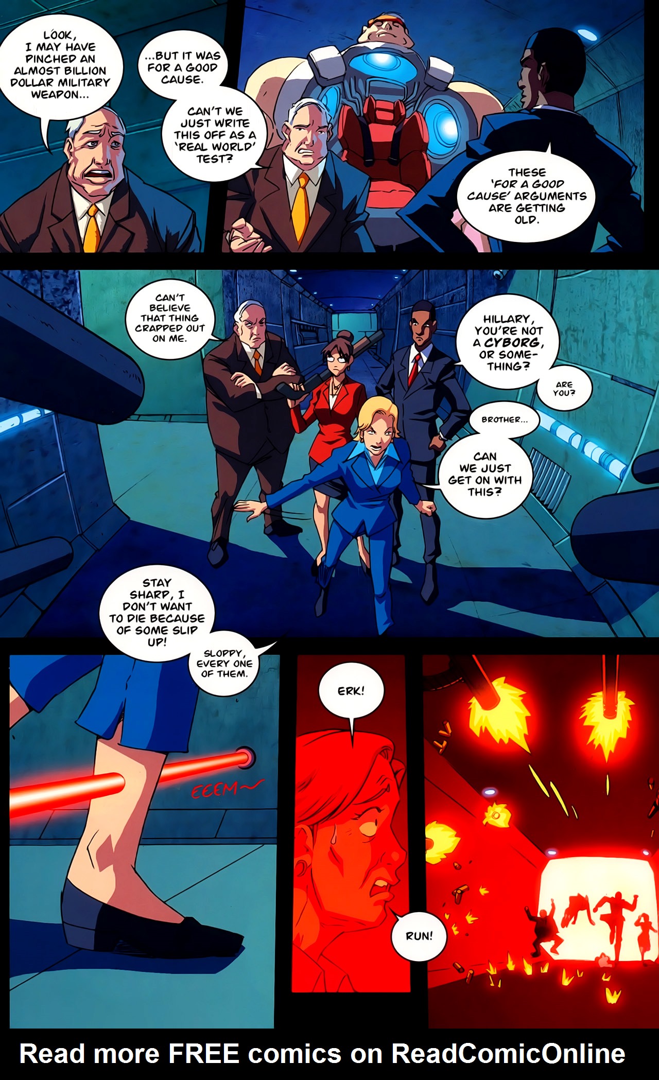 Read online President Evil comic -  Issue #2 - 9