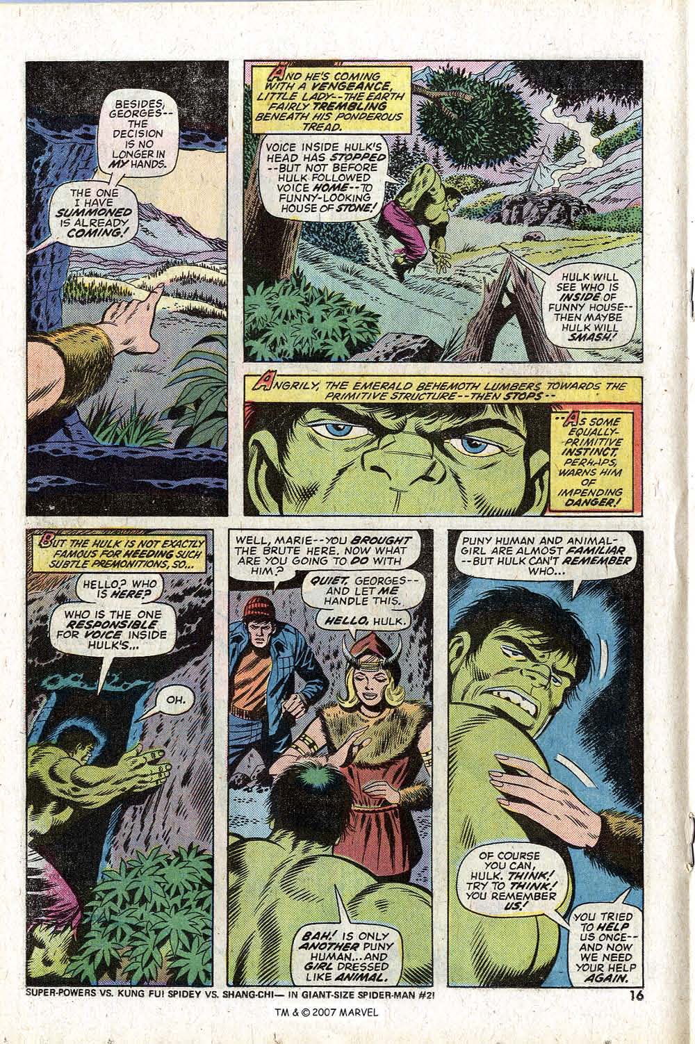 Read online The Incredible Hulk (1968) comic -  Issue #180 - 18