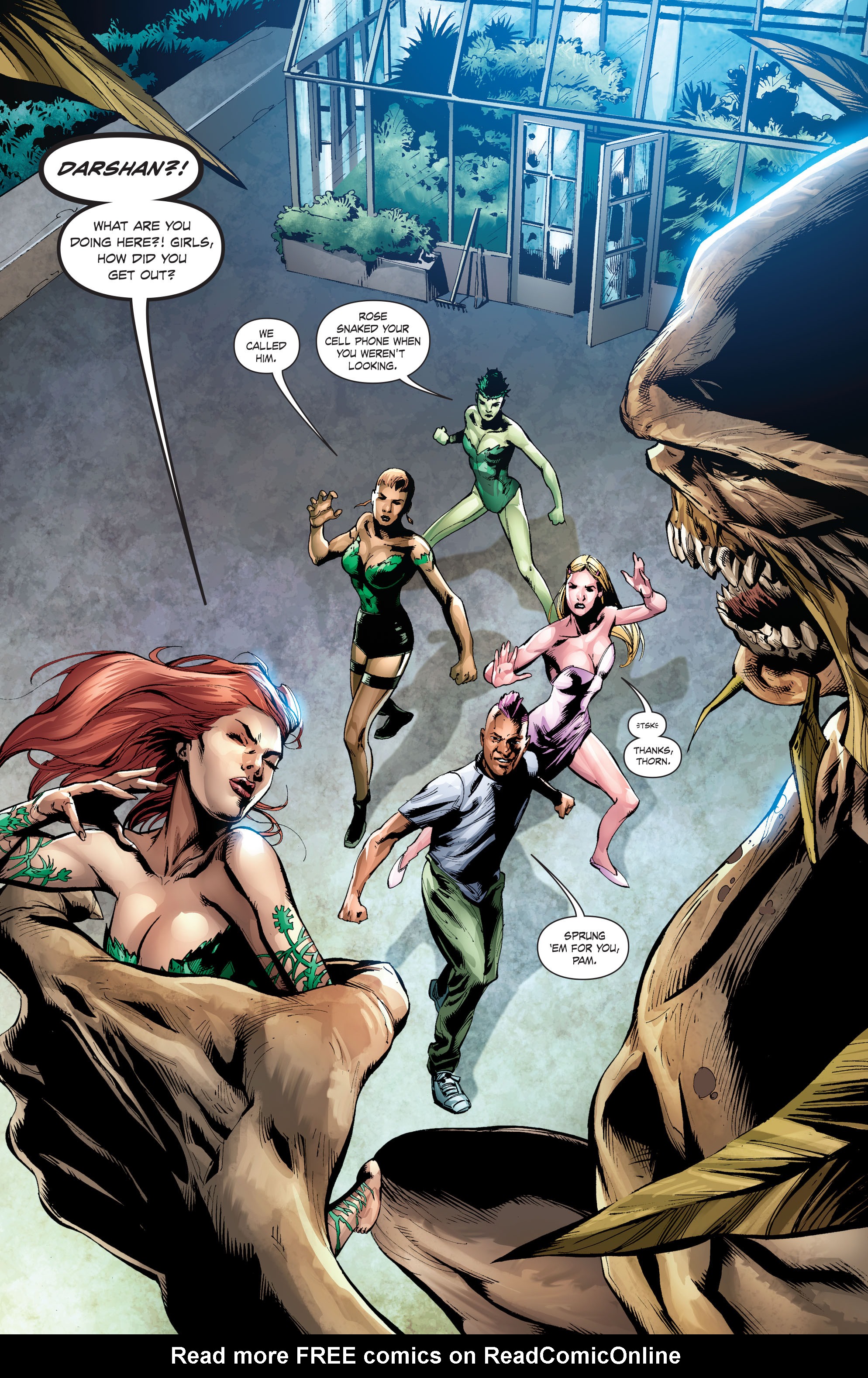 Read online Poison Ivy: Cycle of Life and Death comic -  Issue #6 - 8