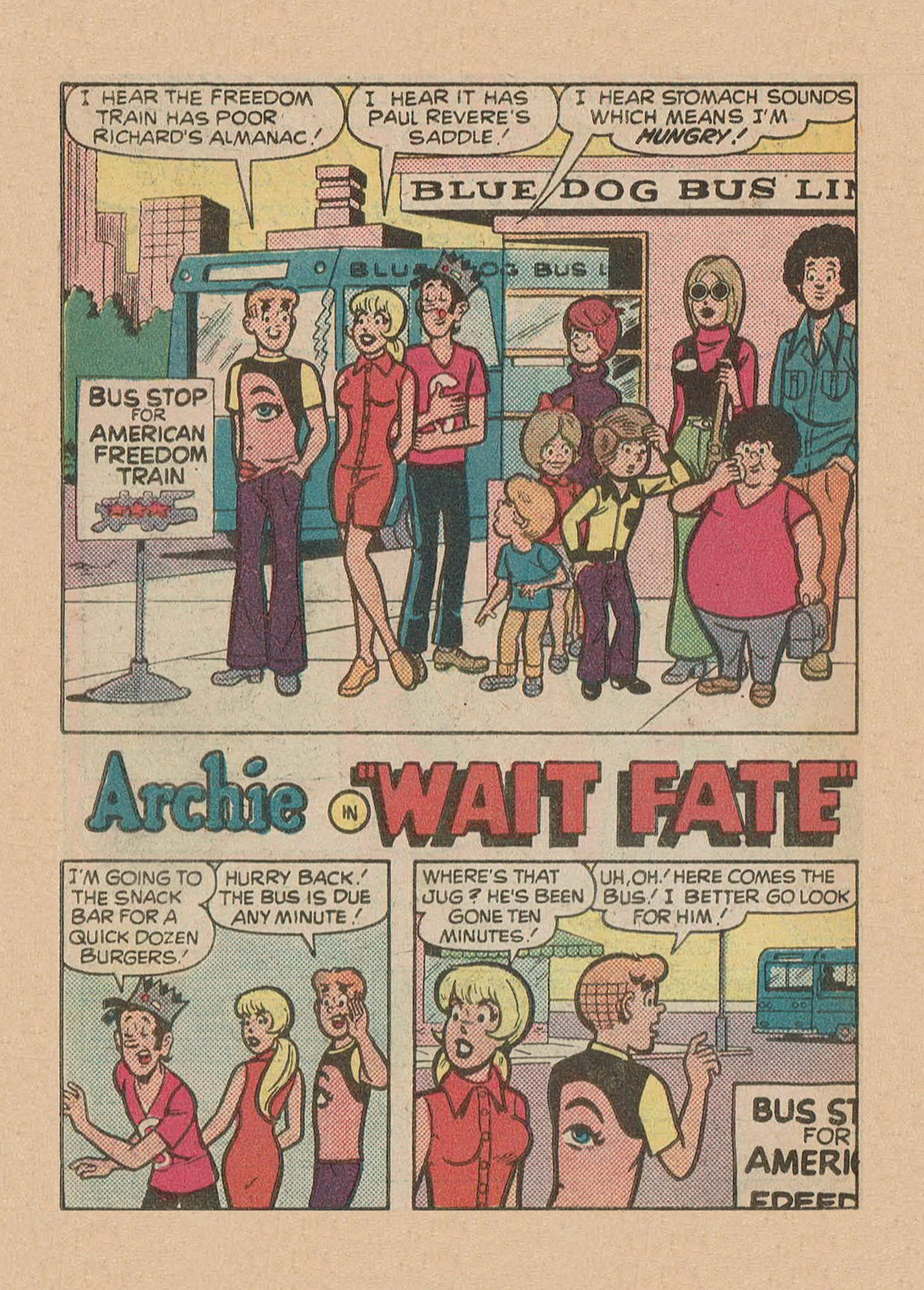 Read online Jughead Jones Comics Digest comic -  Issue #46 - 122
