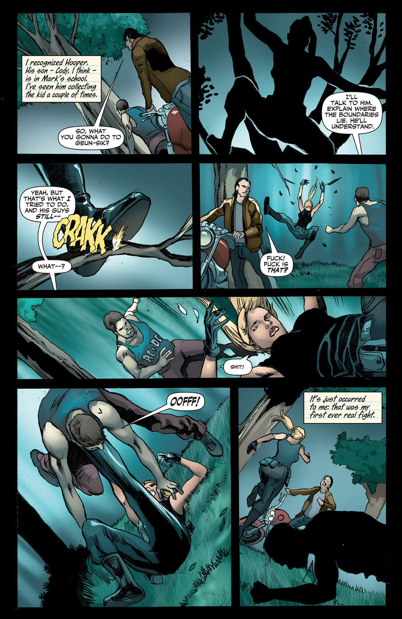 Read online Jennifer Blood: First Blood comic -  Issue #1 - 21