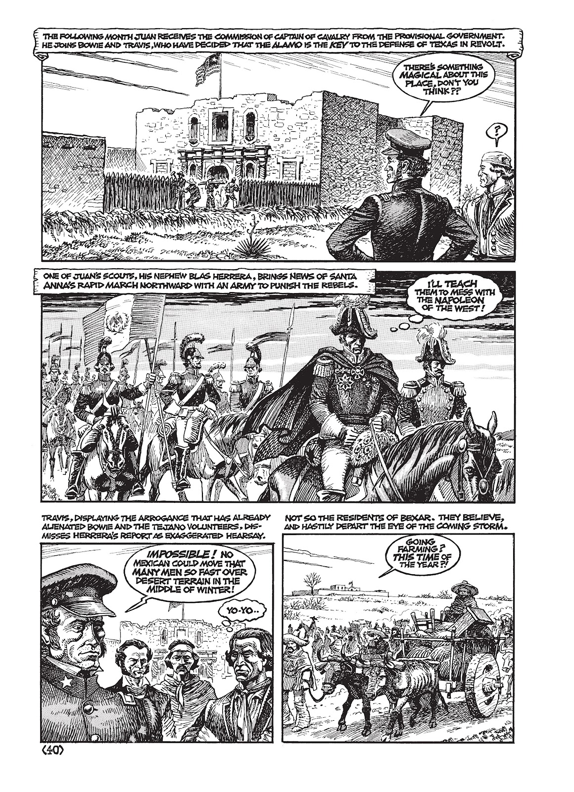 Jack Jackson's American History: Los Tejanos and Lost Cause issue TPB (Part 1) - Page 44