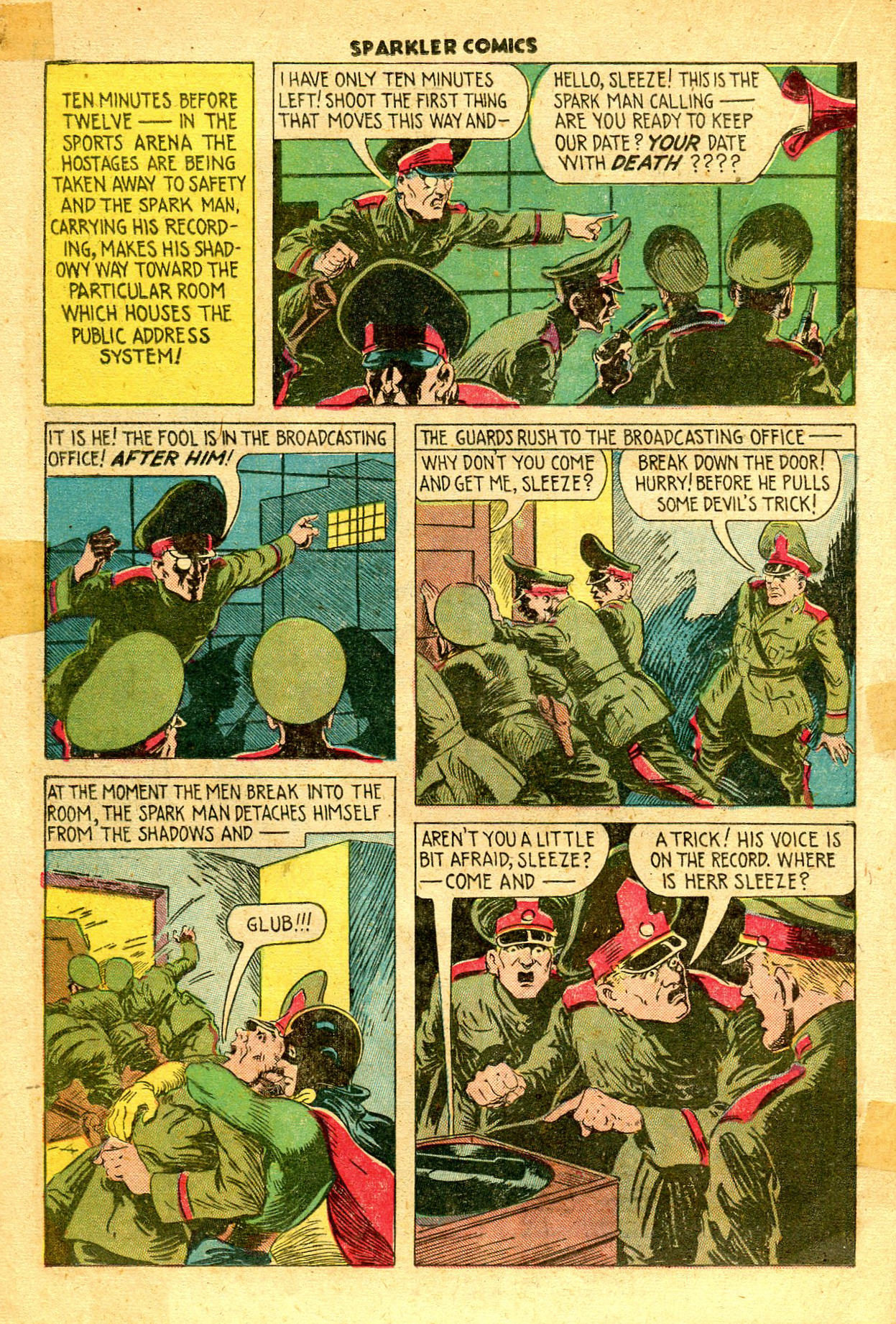 Read online Sparkler Comics comic -  Issue #32 - 32