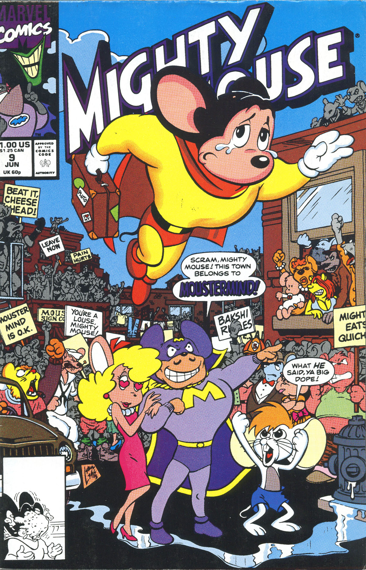 Read online Mighty Mouse comic -  Issue #9 - 1
