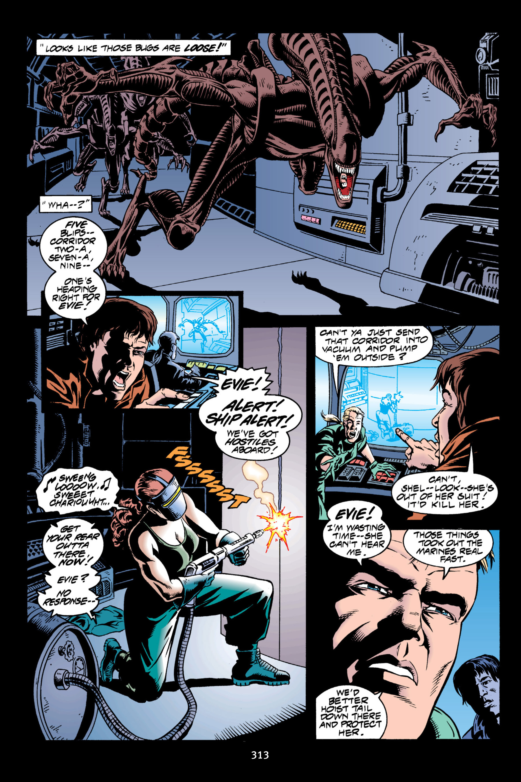 Read online Aliens vs. Predator Omnibus comic -  Issue # _TPB 2 Part 3 - 88