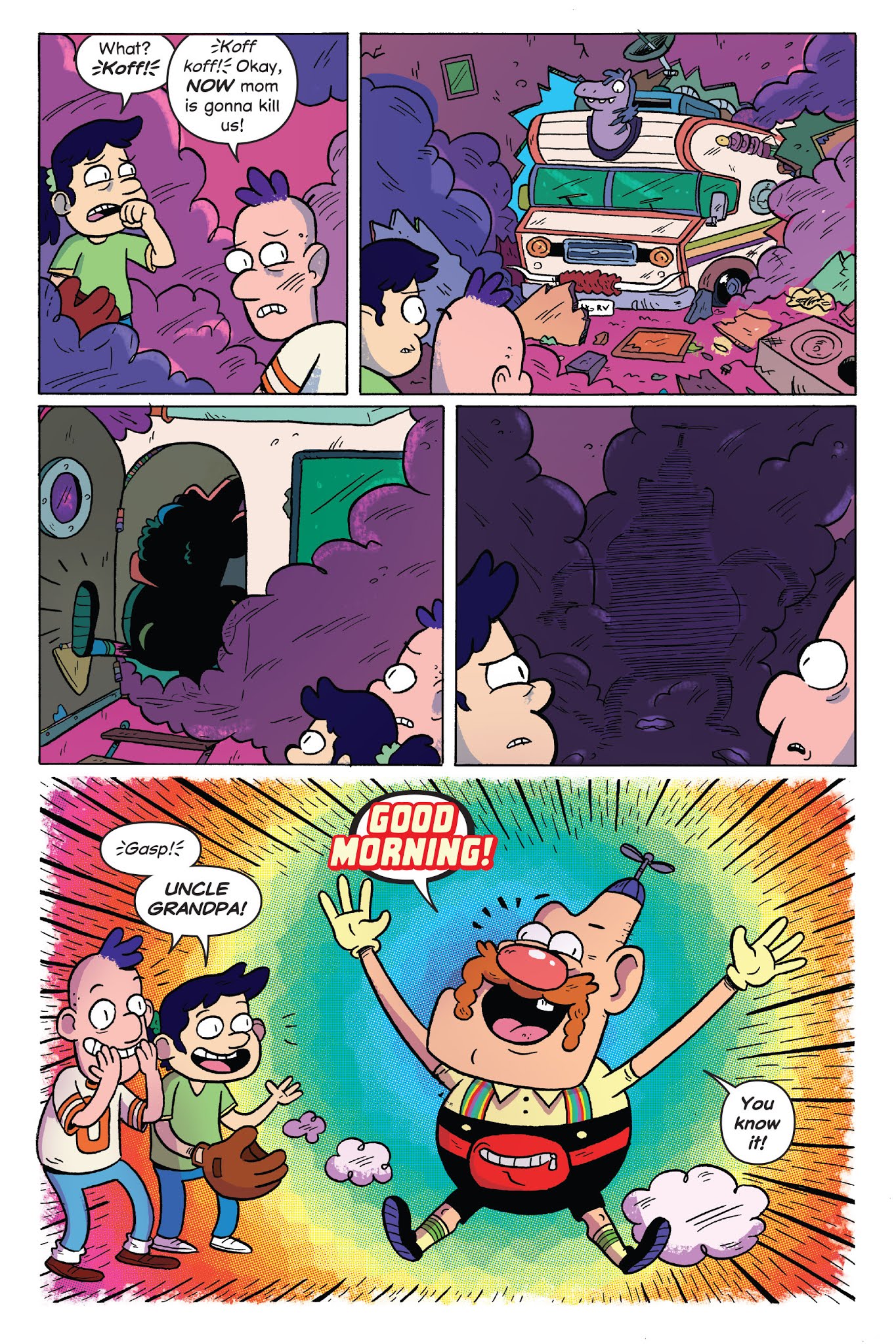 Read online Uncle Grandpa in Uncle Grandpaland comic -  Issue # TPB - 9