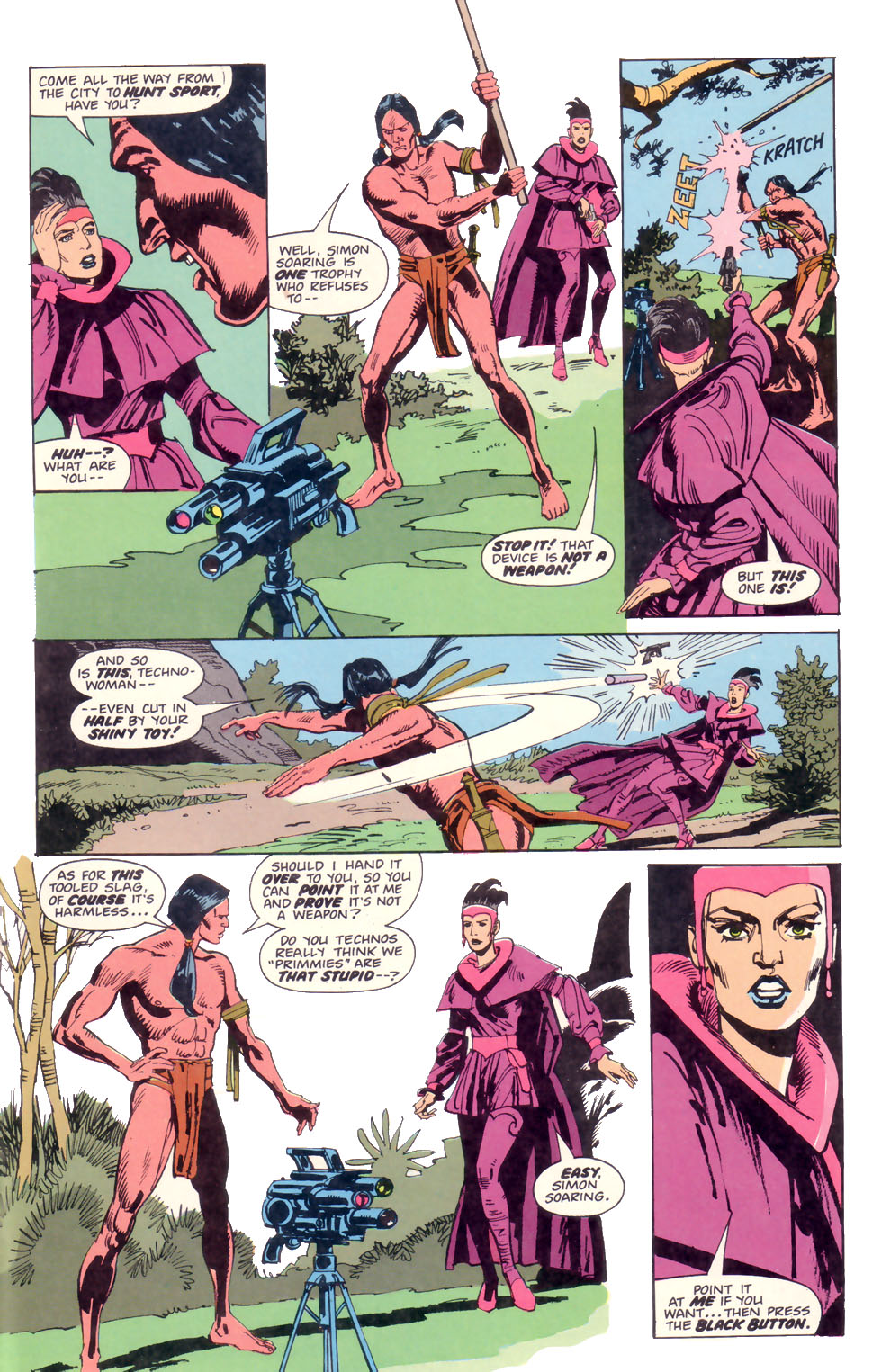 Read online Electric Warrior comic -  Issue #1 - 11