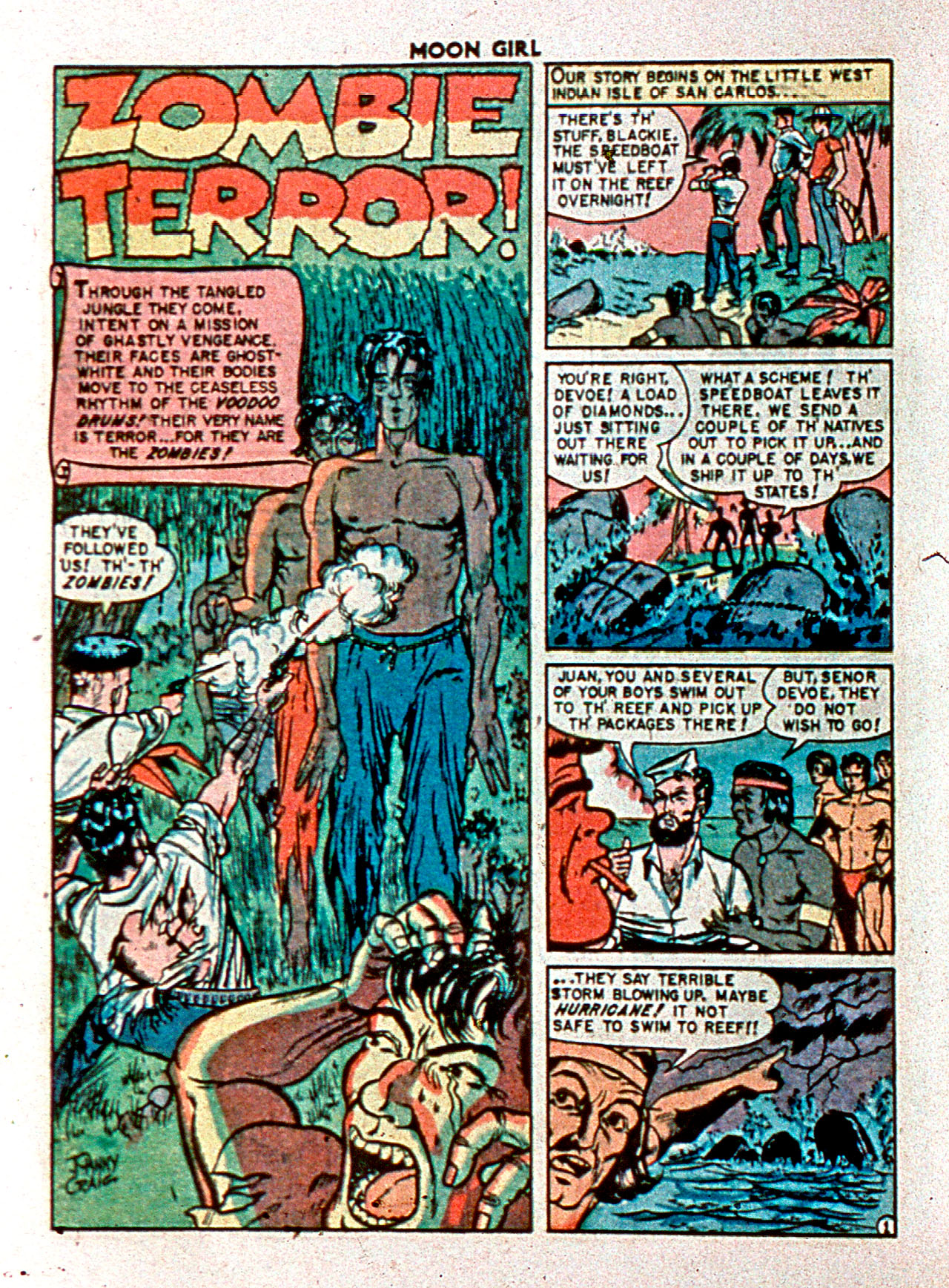 Read online Moon Girl (1947) comic -  Issue #5 - 20