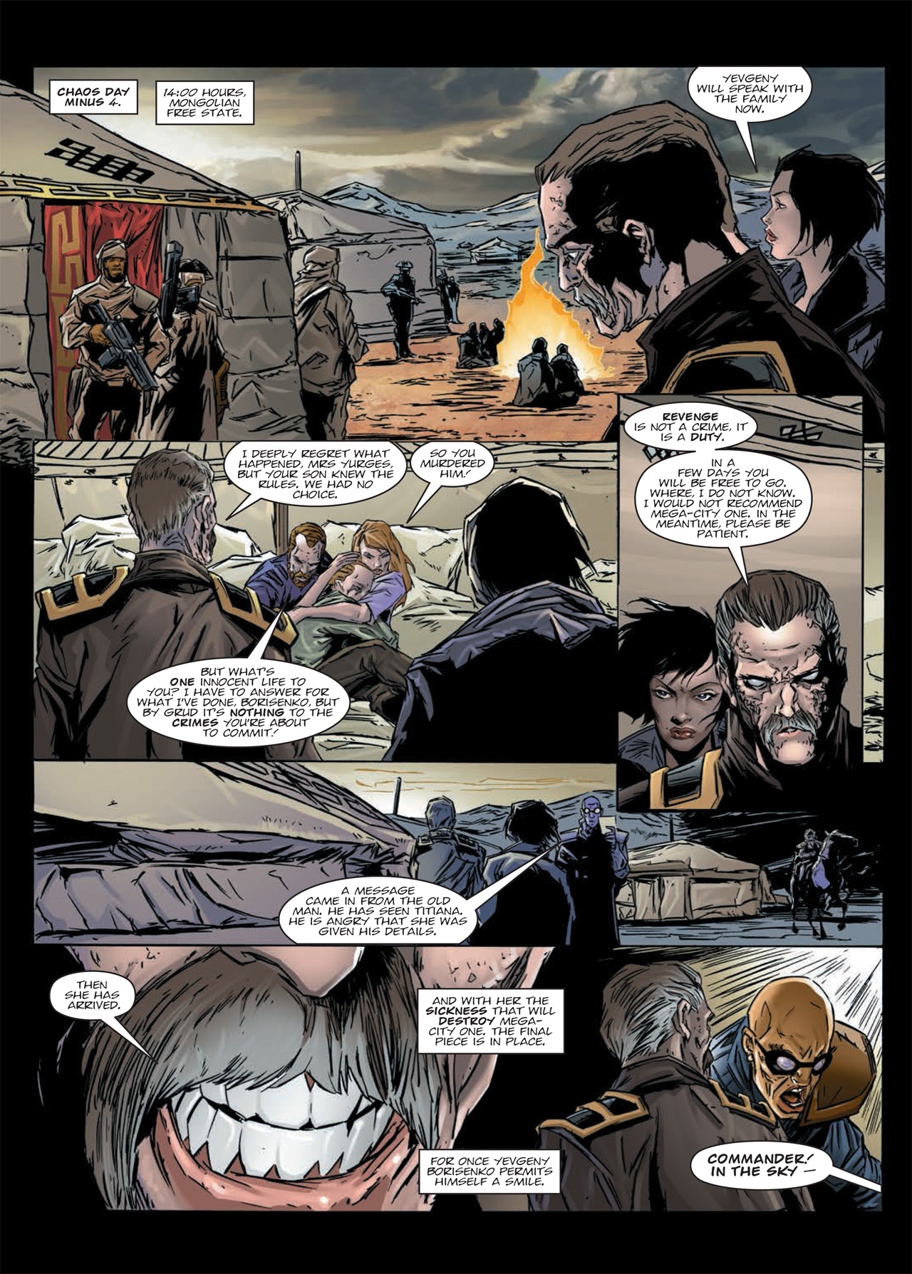 Read online Judge Dredd: Day of Chaos: Endgame comic -  Issue # TPB (Part 1) - 72
