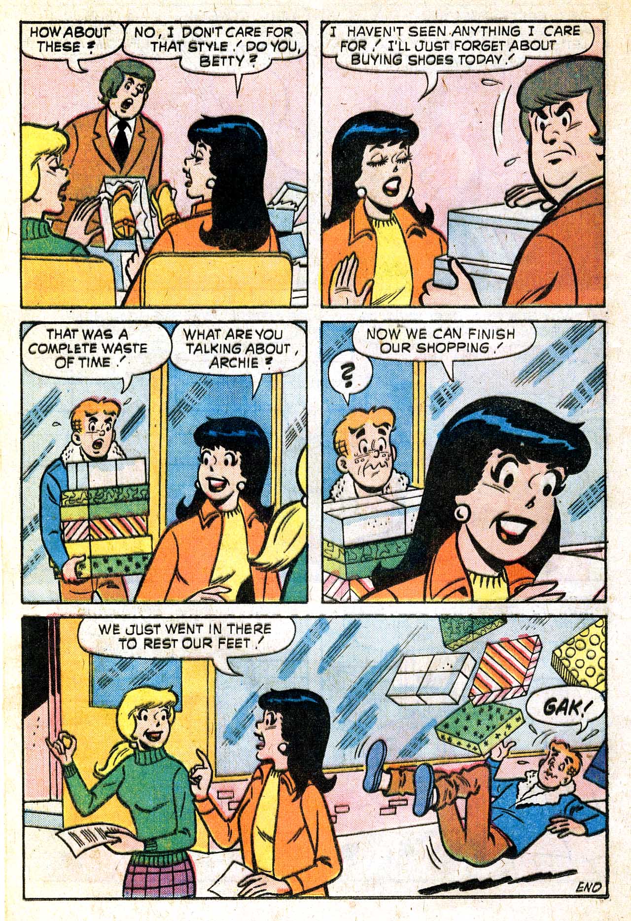 Read online Archie's TV Laugh-Out comic -  Issue #30 - 16