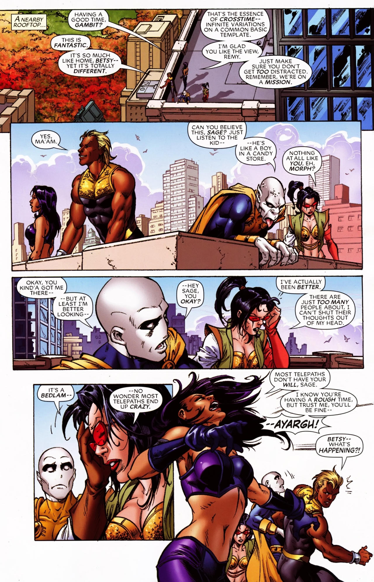 Read online New Exiles comic -  Issue #7 - 13