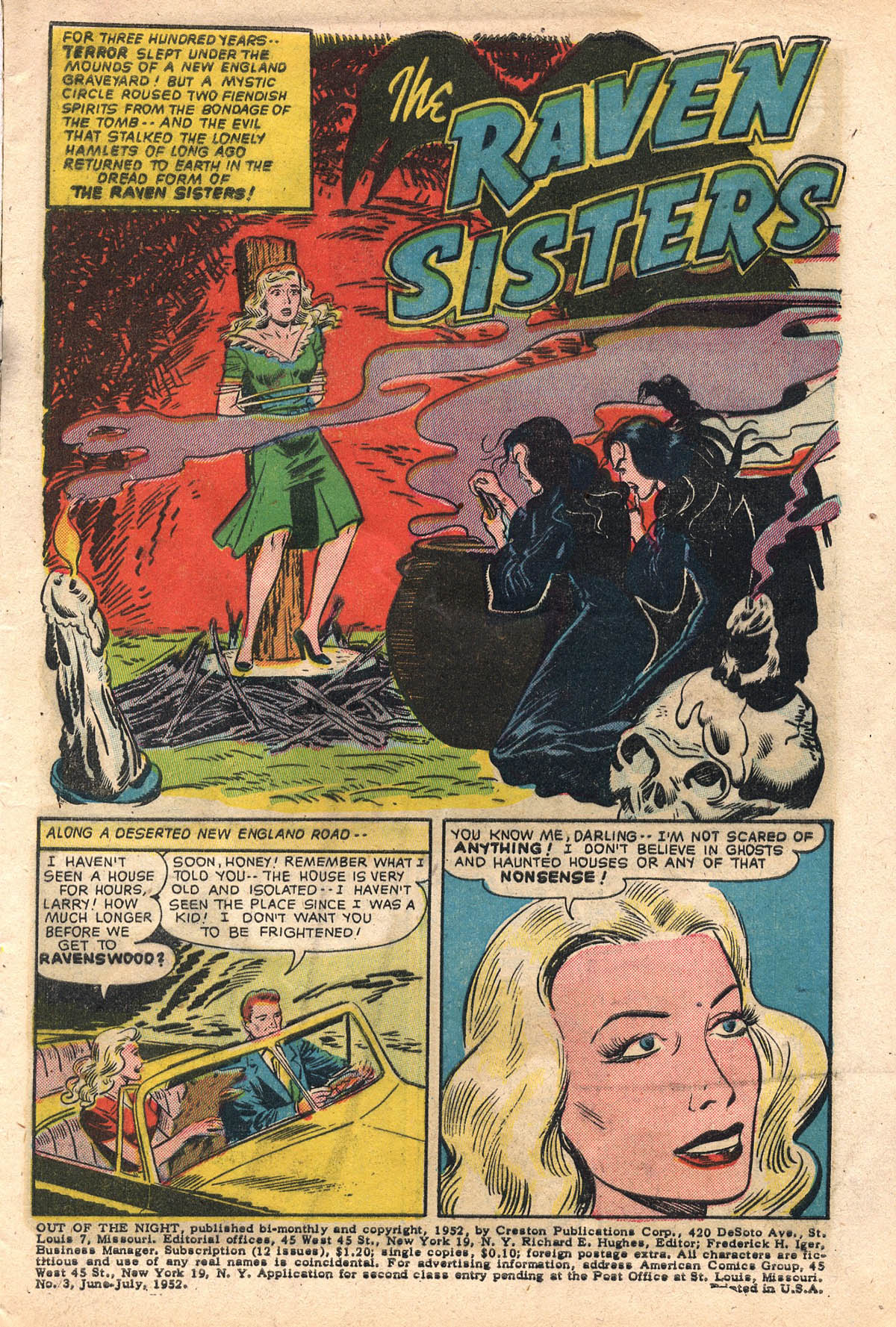Read online Out of the Night comic -  Issue #3 - 3
