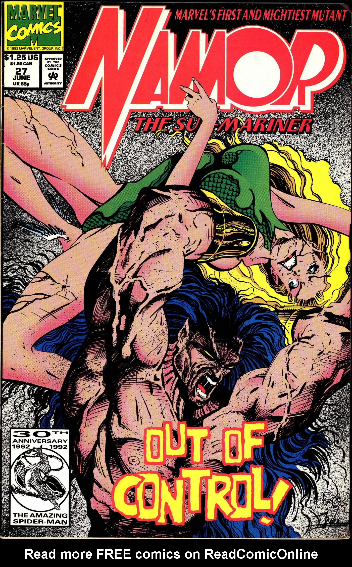 Read online Namor, The Sub-Mariner comic -  Issue #27 - 1