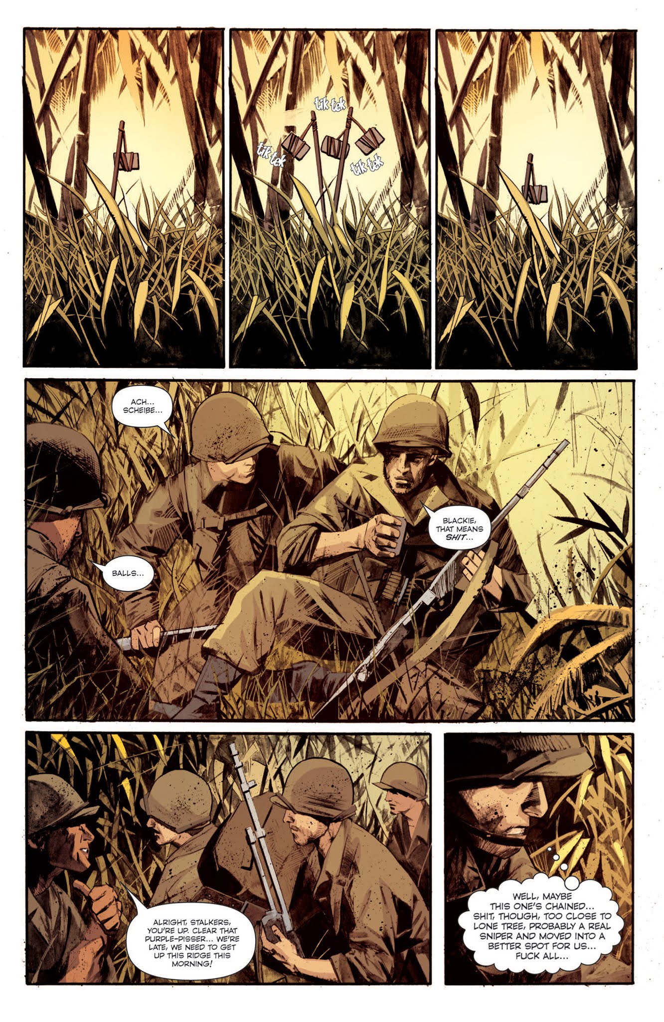 Read online Fever Ridge: A Tale of MacArthur's Jungle War comic -  Issue #1 - 25