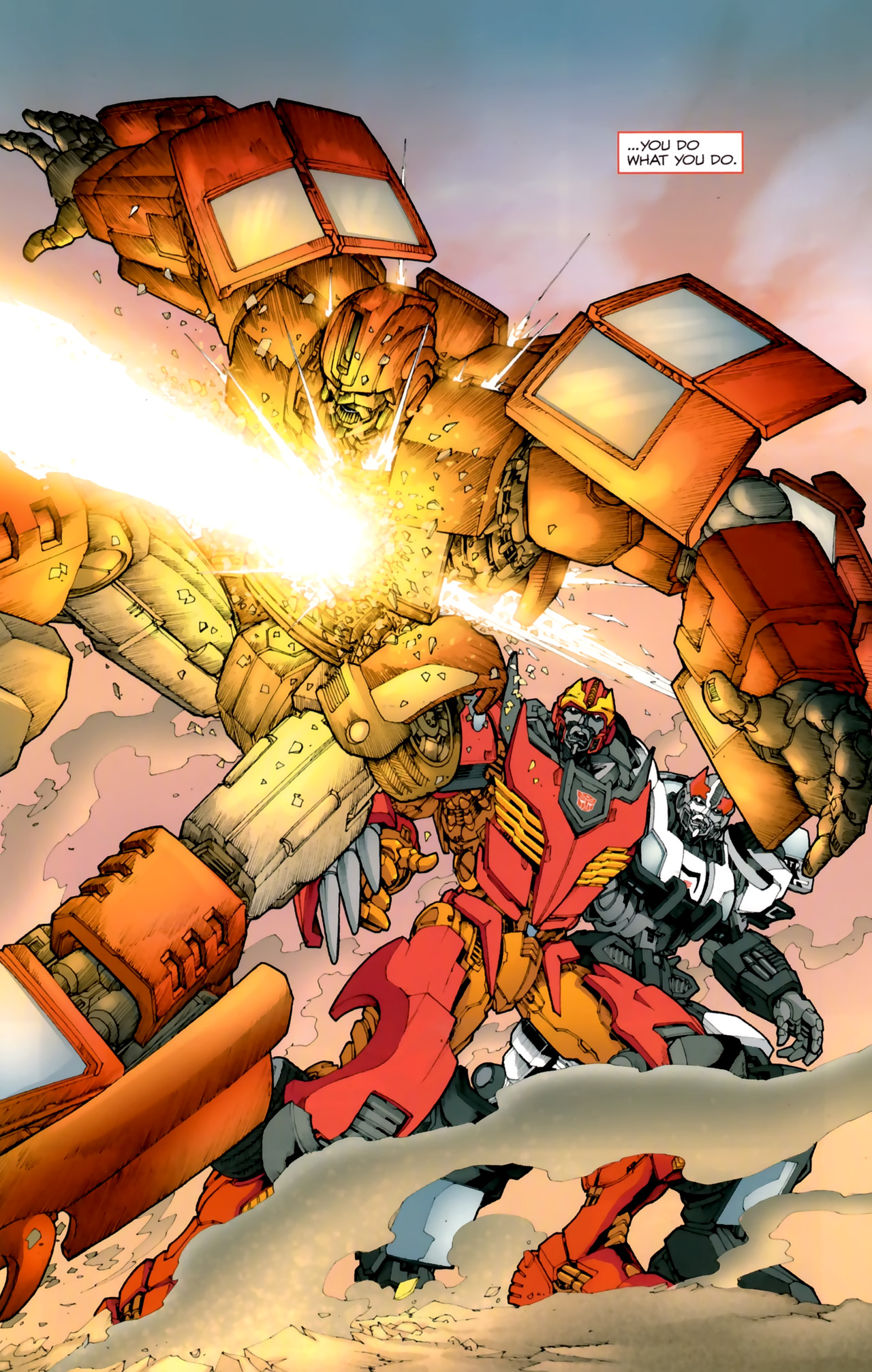 Read online The Transformers (2009) comic -  Issue #1 - 22