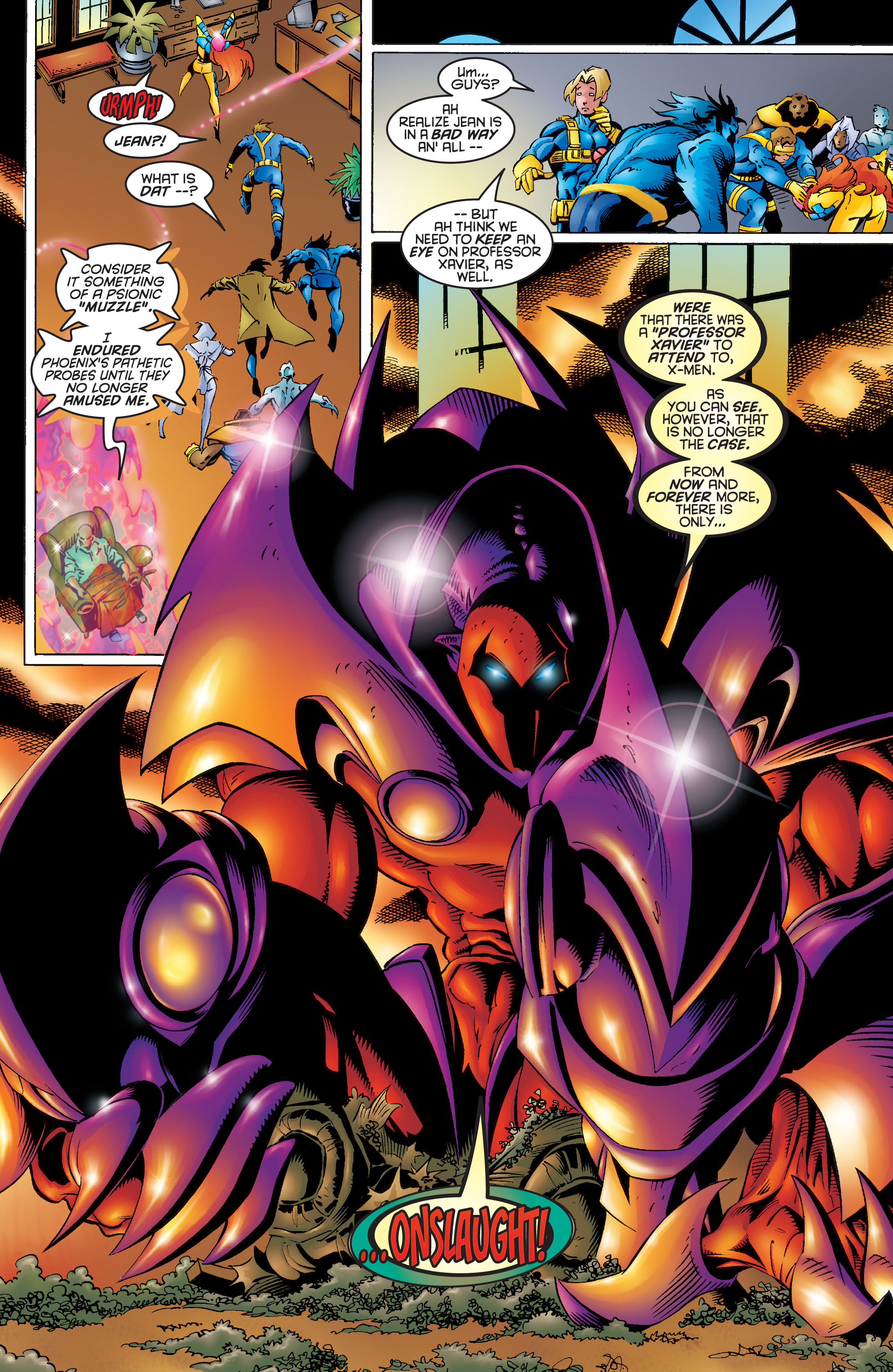 Read online X-Men Milestones: Onslaught comic -  Issue # TPB (Part 2) - 9