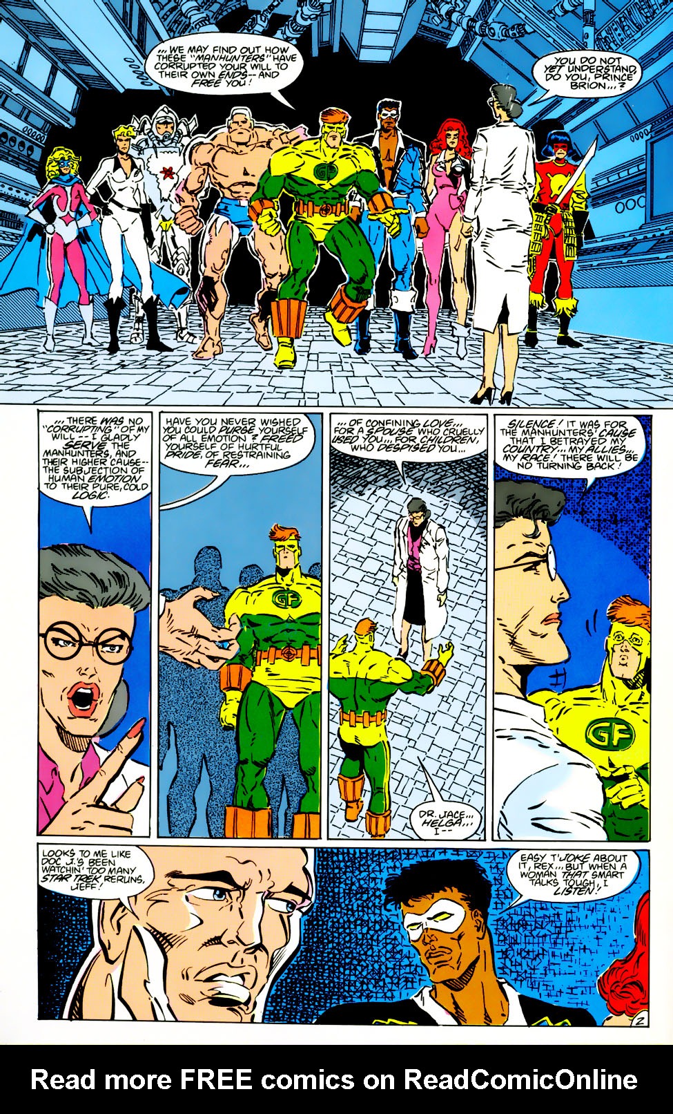 Read online The Outsiders (1985) comic -  Issue #27 - 3