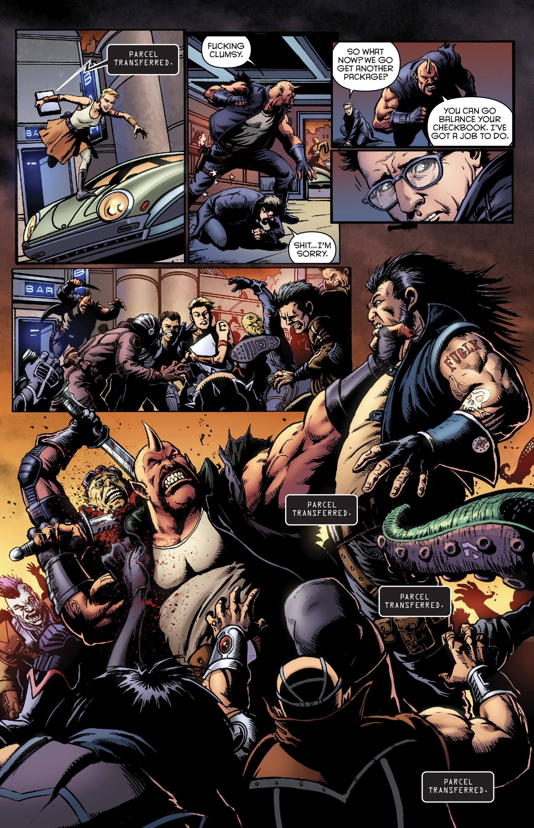 Read online Space Bastards comic -  Issue #1 - 22